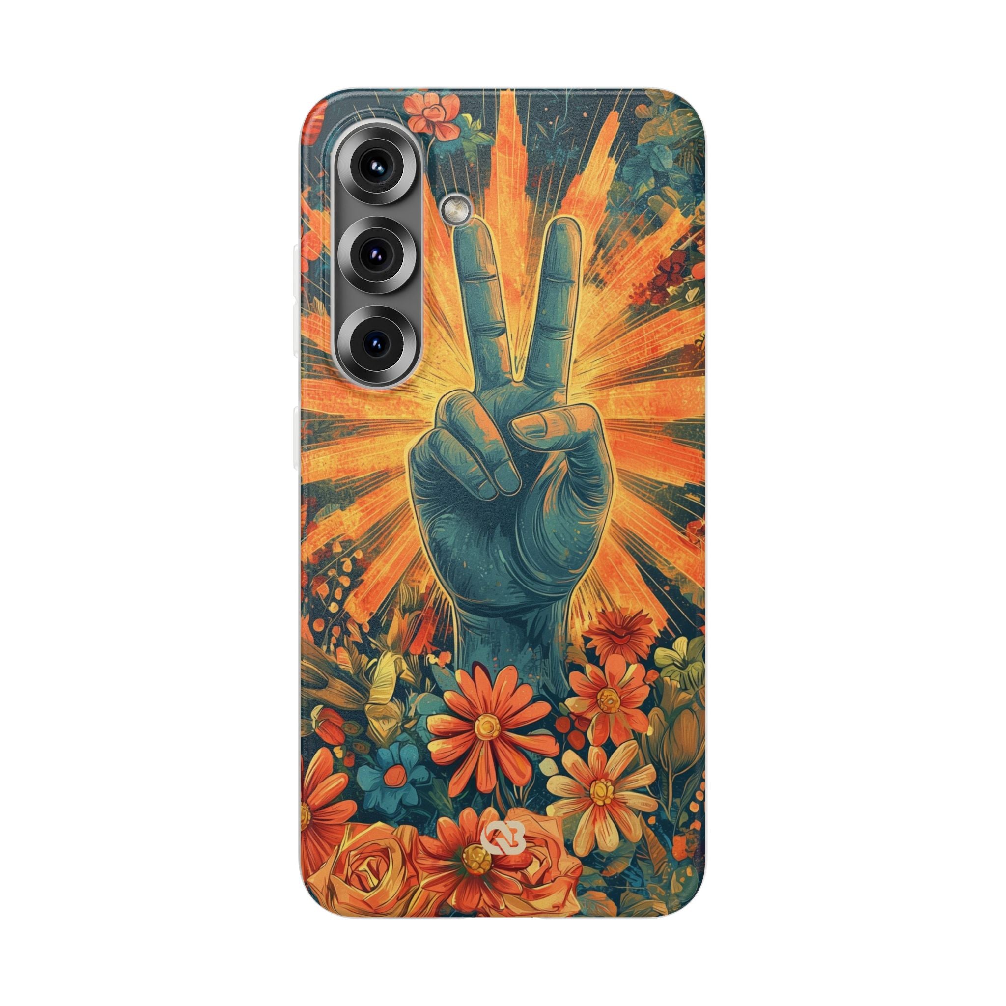 Radiant Peace Bloom · Soft Phone Case for Samsung