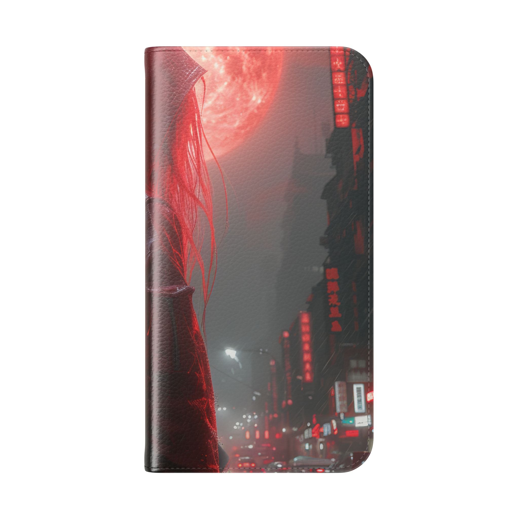 Red Hood Eclipse - iPhone 15 Pro Max Case - Wallet