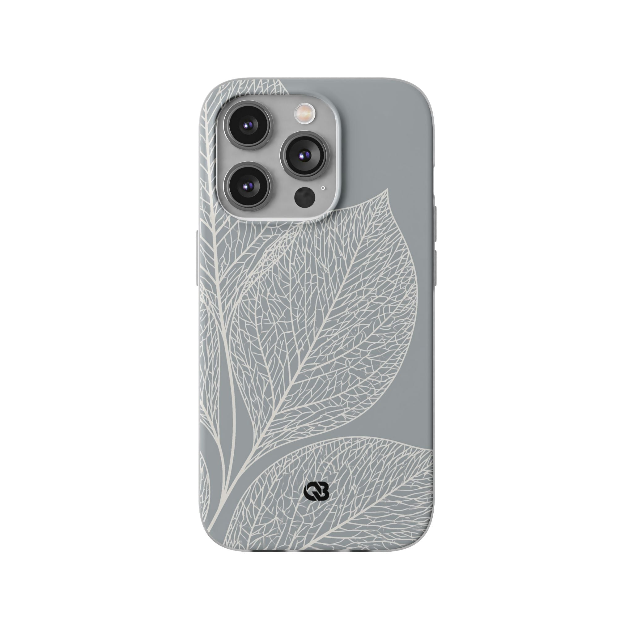 Grey Lite Phone Case for iPhone - Frosted Ash Veins