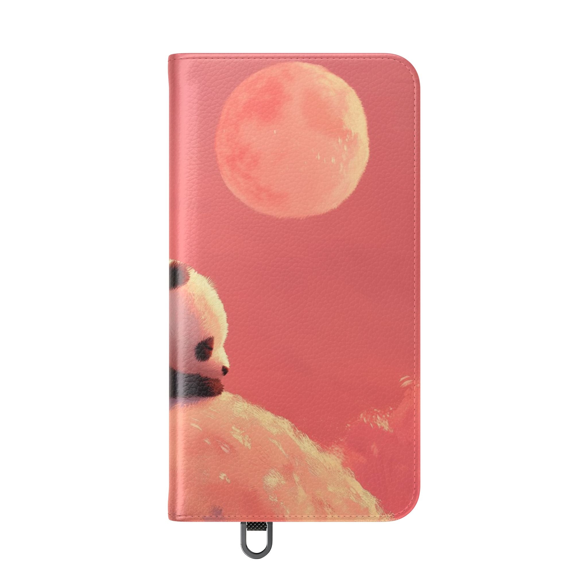 Panda Moonlight - Samsung S24 Plus Case - Portemonnee