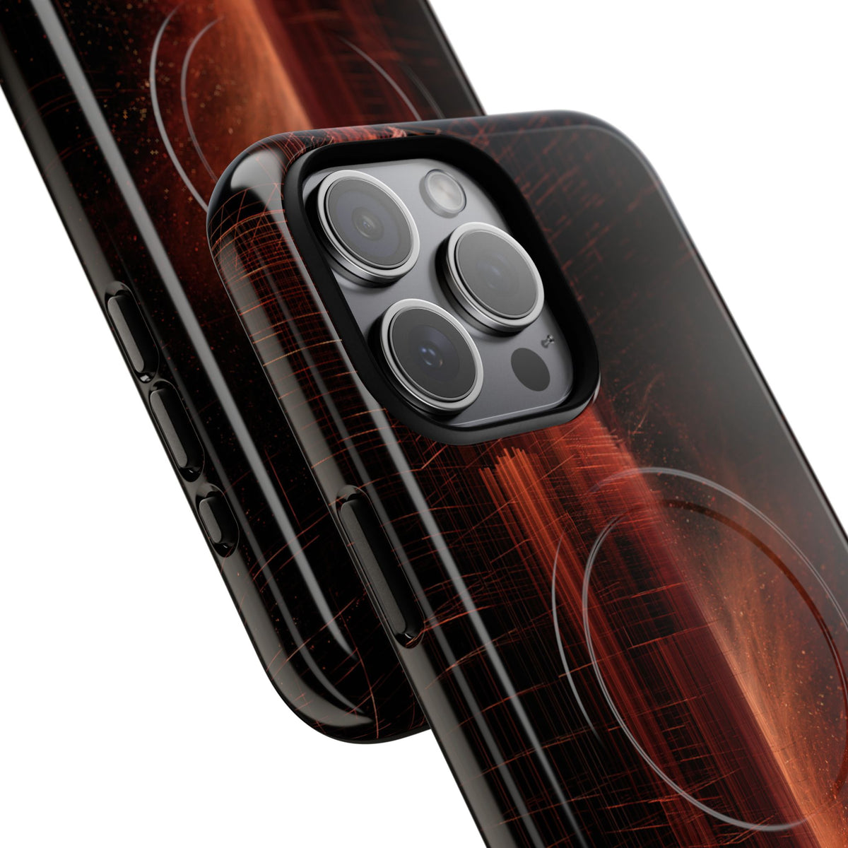Luminous Monolith · Tough 2.0 Magnetic Phone Case for iPhone · Black