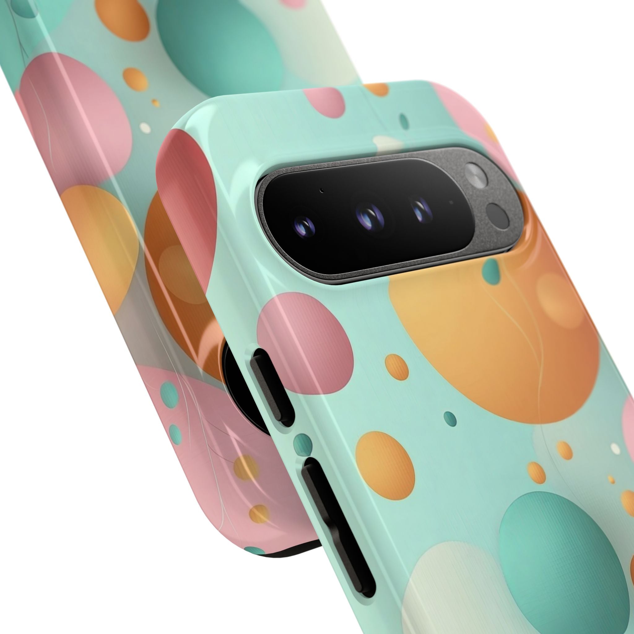 Pastel Circles Google Pixel 9 Pro Case - Tough