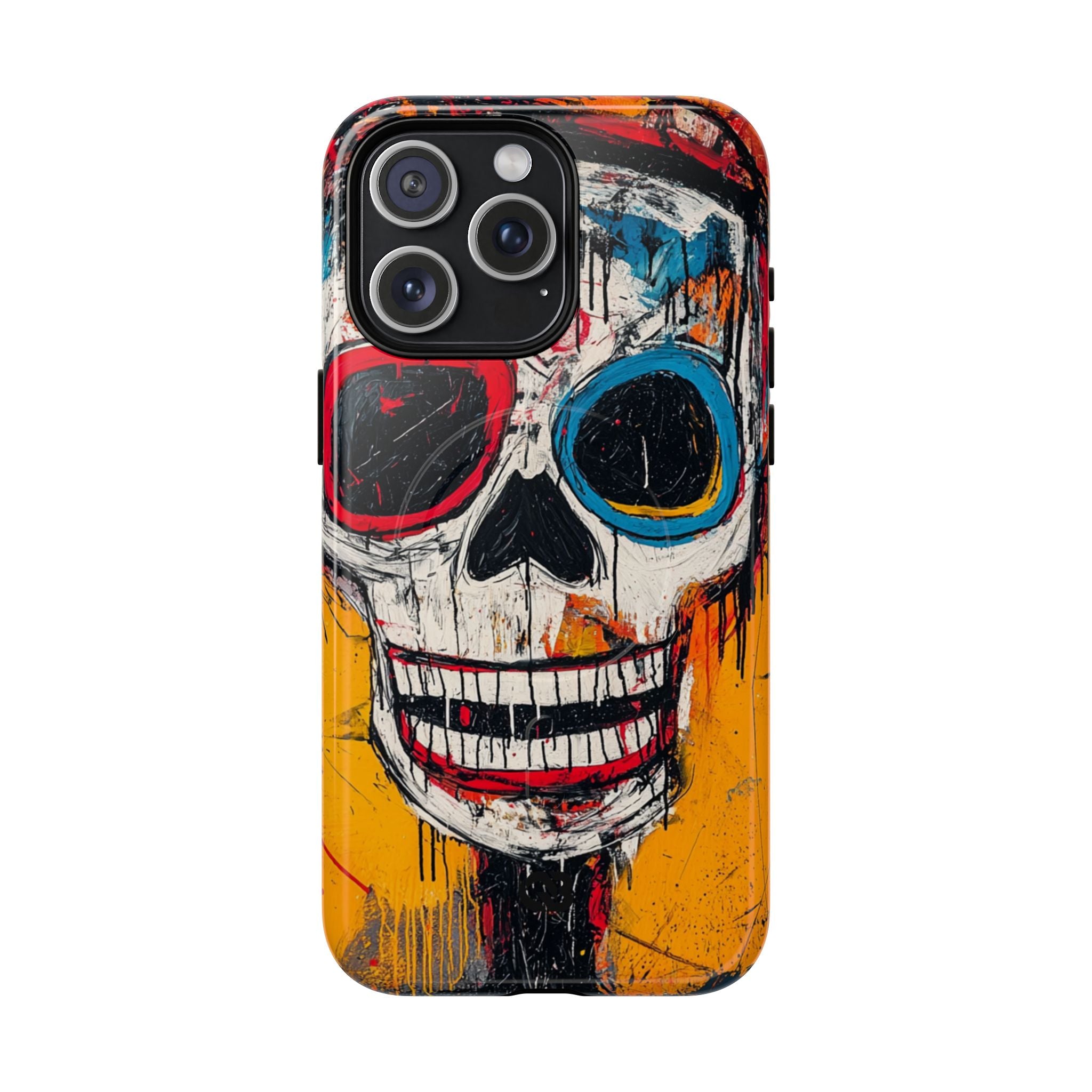 Vivid Graffiti Skull · Tough+ Handyhülle für iPhone · Magsafe