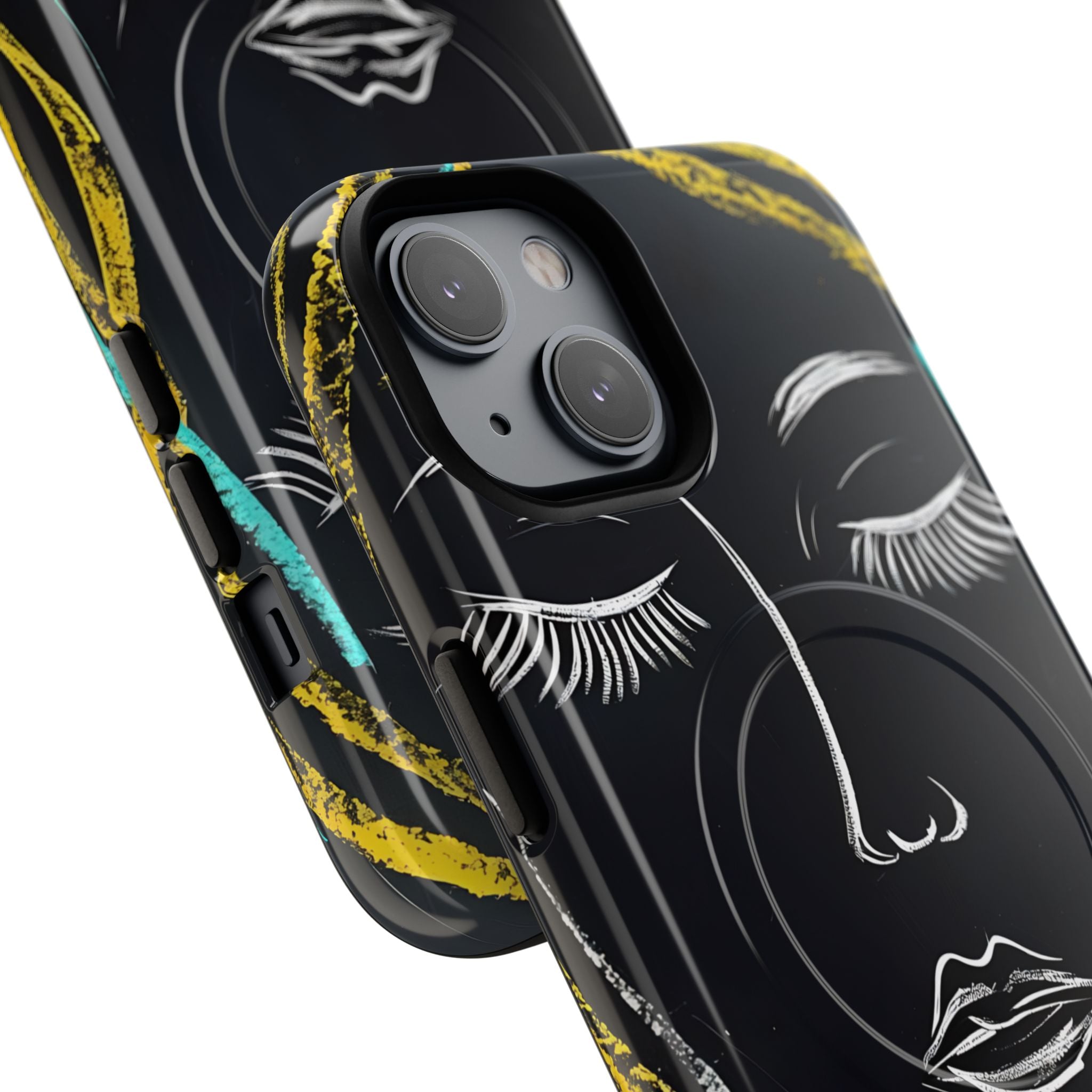 Obsidian Chalk Portrait · Tough+ Magsafe