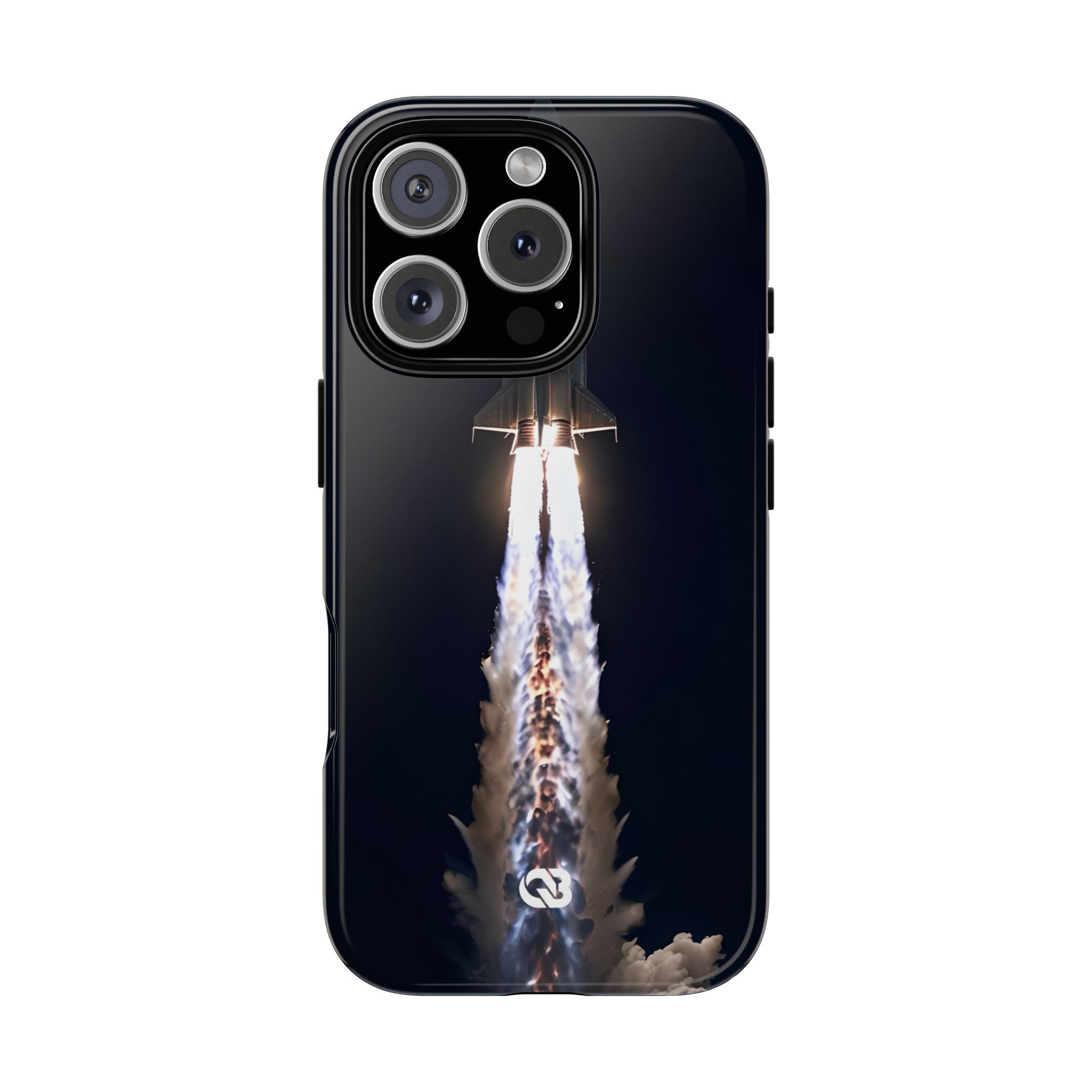 Obsidian Rocket Ascent · Tough Phone Case for iPhone