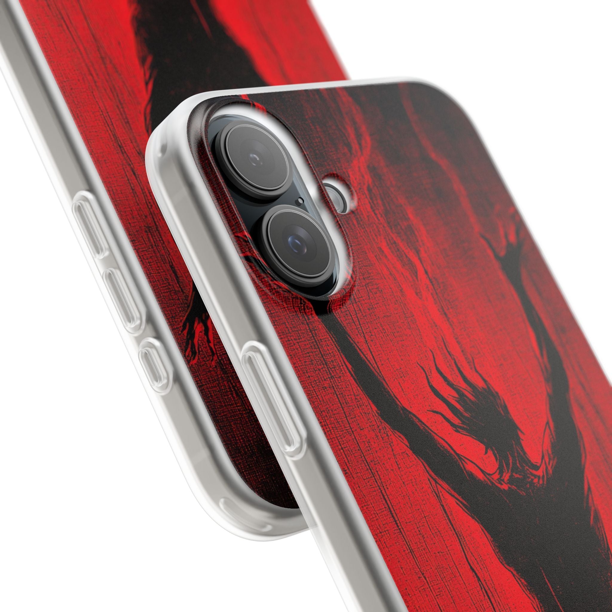 Crimson Uprising iPhone 16 Plus Case - Soft