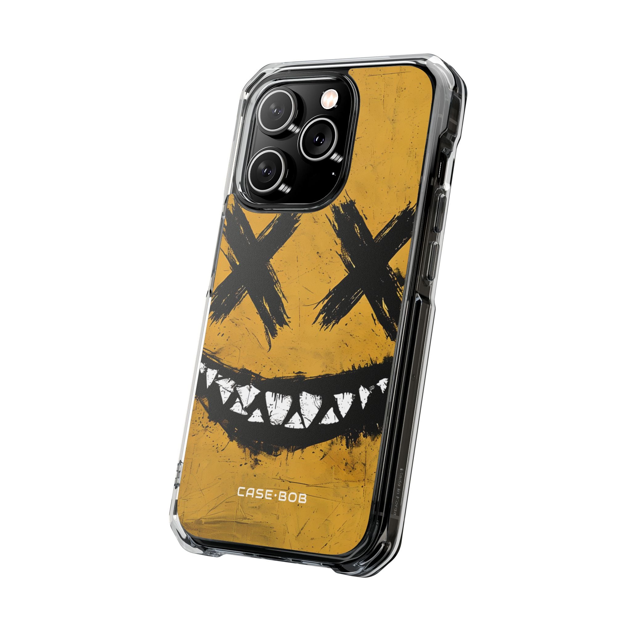 Jagged Smile Yellow iPhone 14 Pro Case - Impact