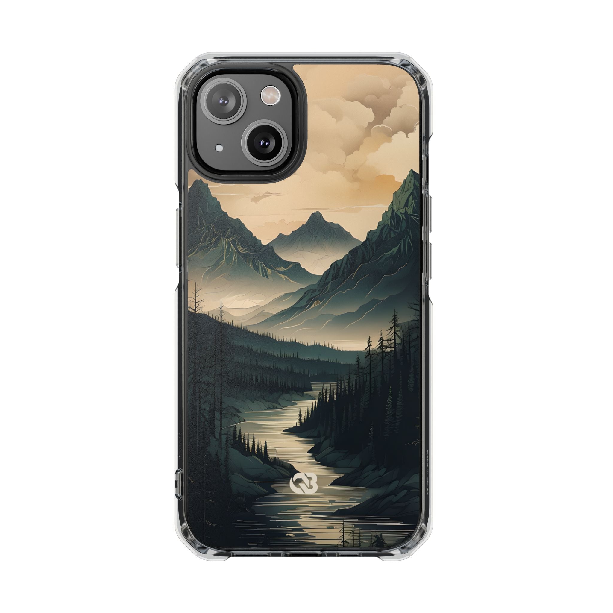 Summit River Dusk · Impact Phone Case for iPhone · Magsafe
