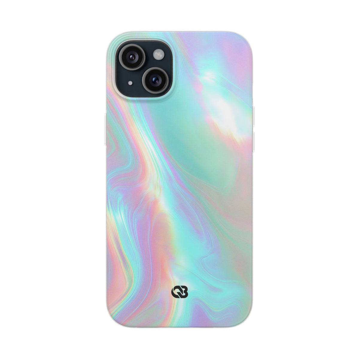 Prismatic Liquid Light · Lite Phone Case for iPhone · Teal