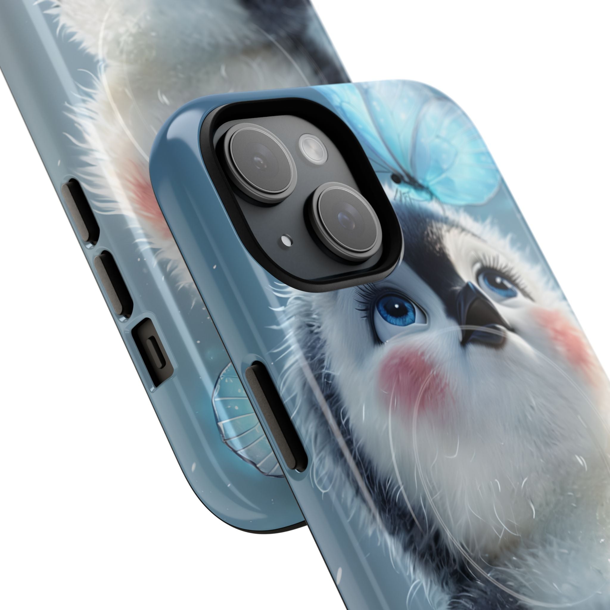 Frosty Penguin Glow · Tough+ Magsafe