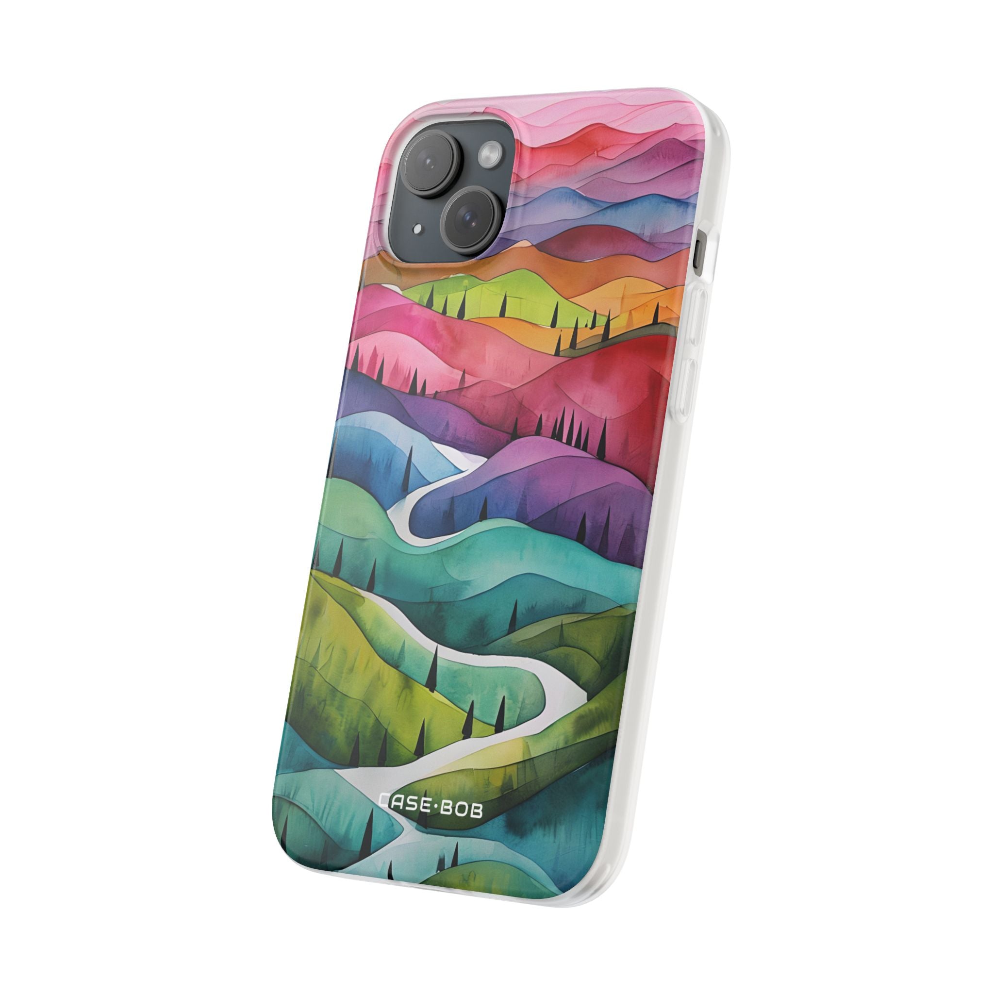 Wogende Vegetation iPhone 15 Plus Case - Soft