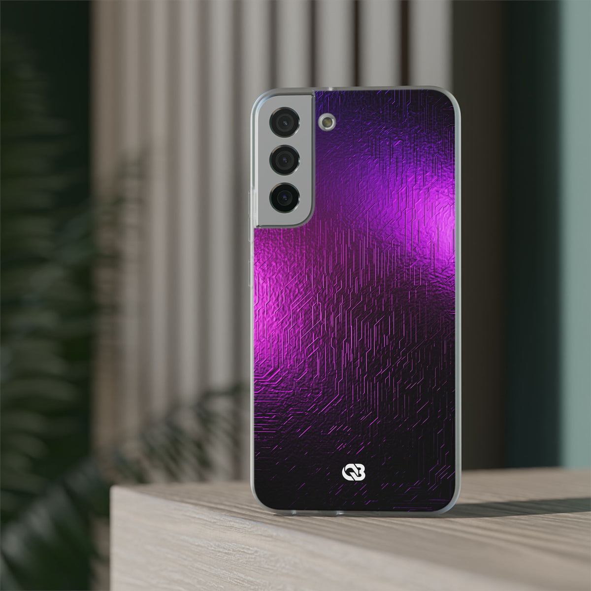 Violet Cyber Circuit · Lite Phone Case for Samsung · Purple