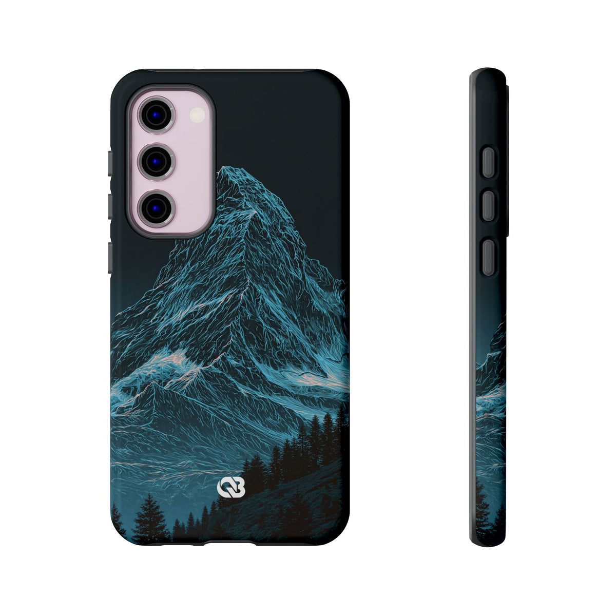 Glacial Alpine Peak · Tough Phone Case for Samsung · Blue