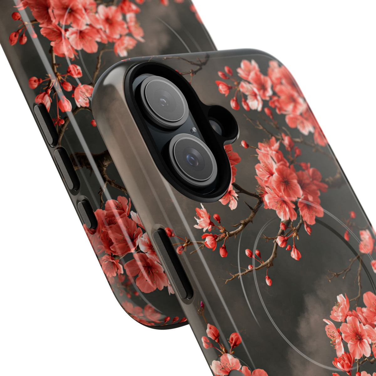 Dark Sakura Nocturne · Tough 2.0 Magnetic Phone Case for iPhone · Black