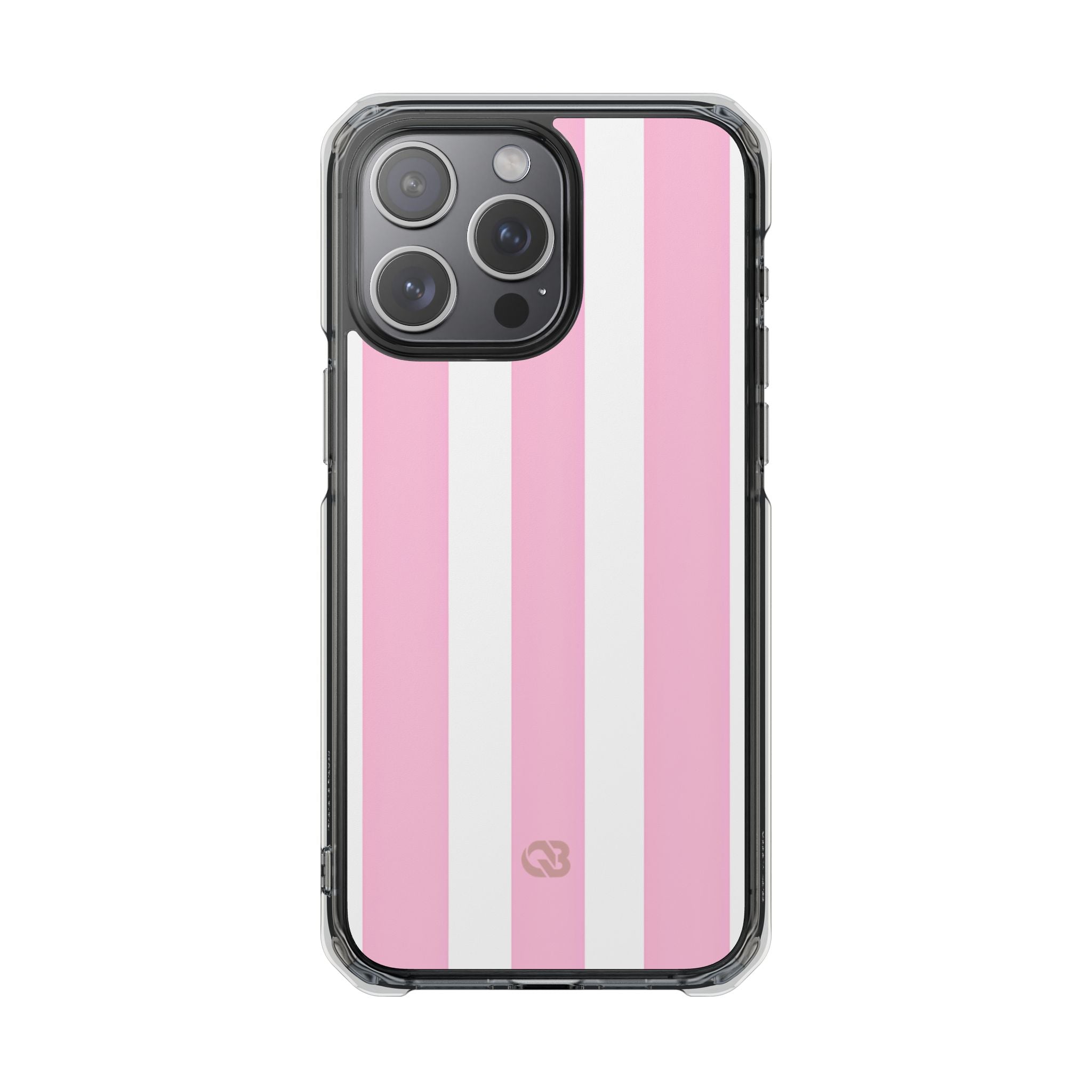 Soft Pink Stripe · Impact Custodia per iPhone · Magsafe