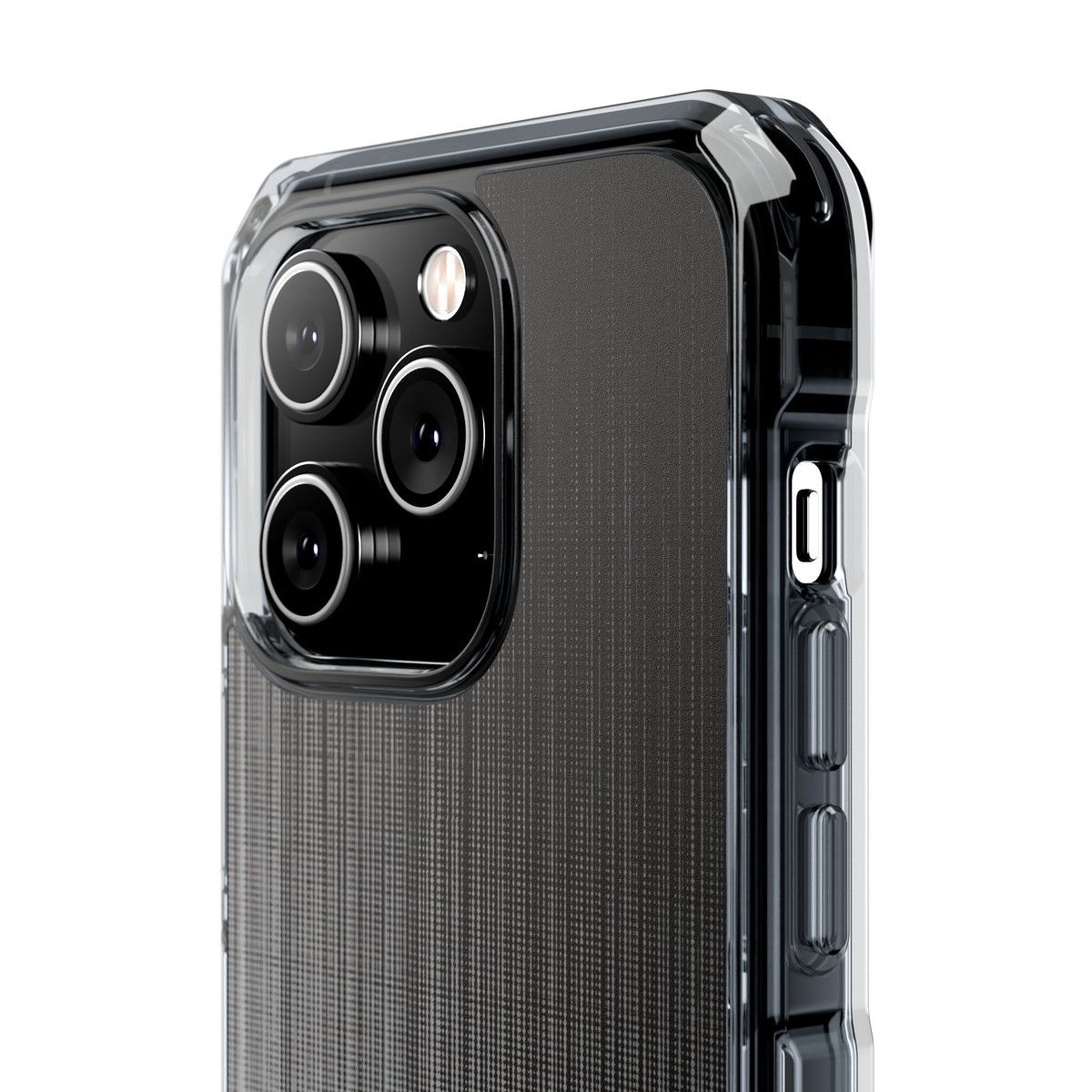 Grey Impact MagSafe Phone Case for iPhone - Static Vertical Dither