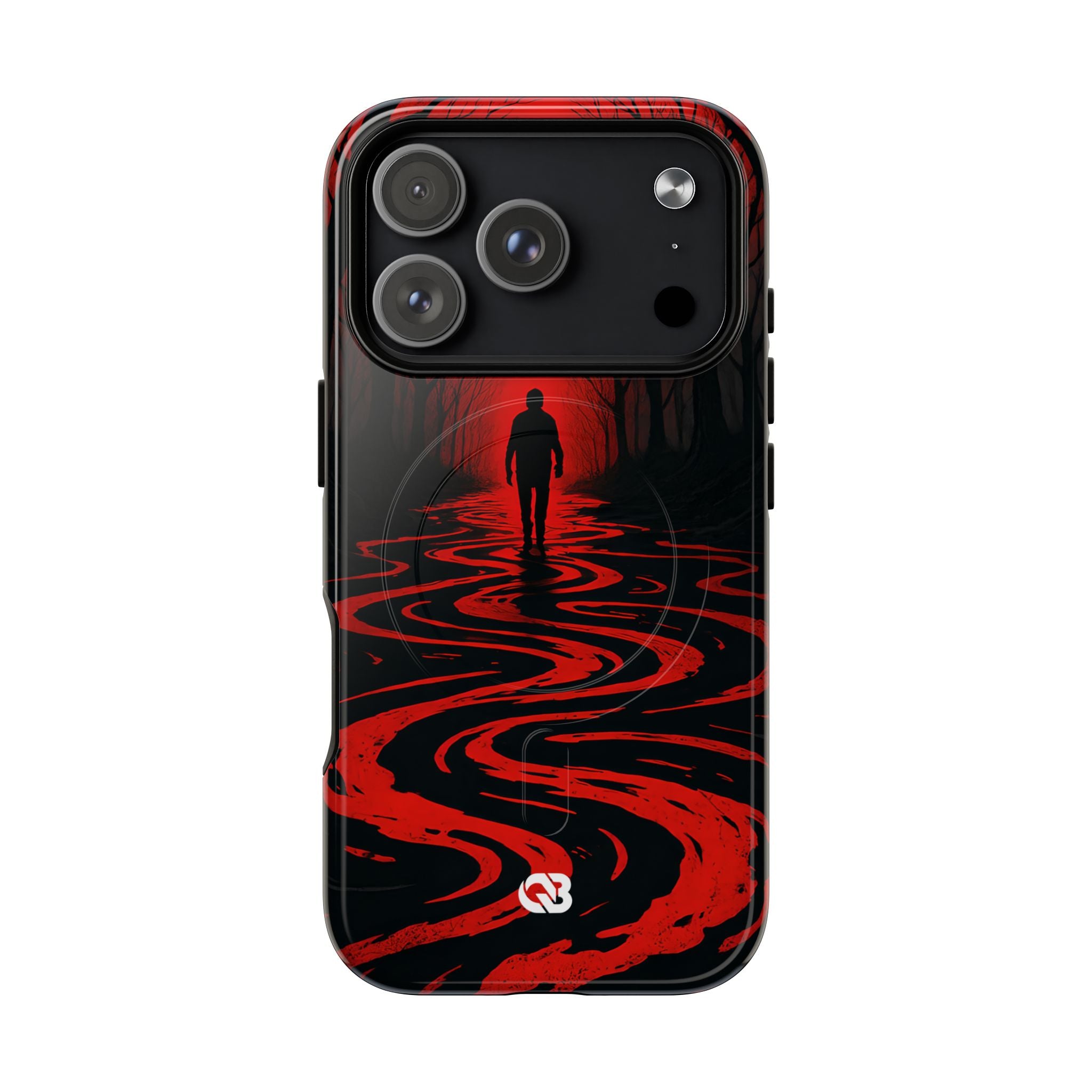 Crimson Shadow Path · Tough+ Phone Case for iPhone · Magsafe