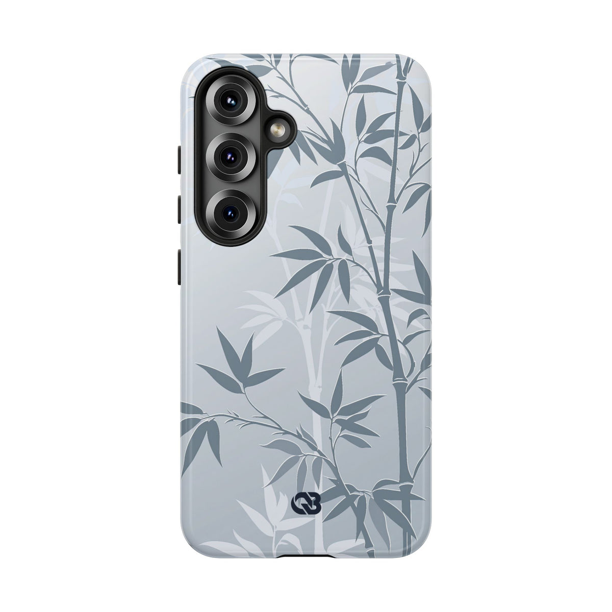 Misty Bamboo Grove · Tough Phone Case for Samsung · Blue