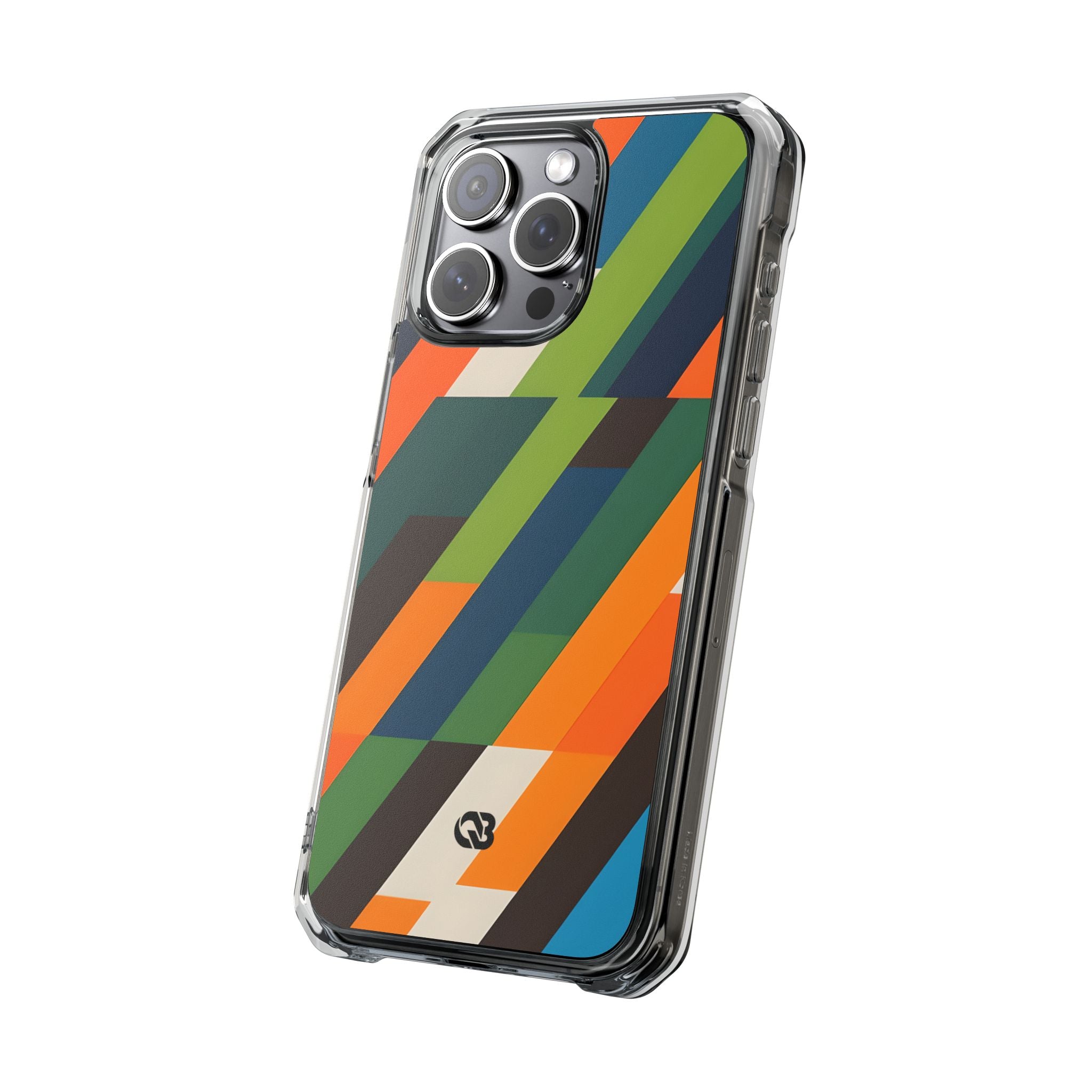 Angled Retro Mosaic · Impact Custodia per iPhone · Magsafe