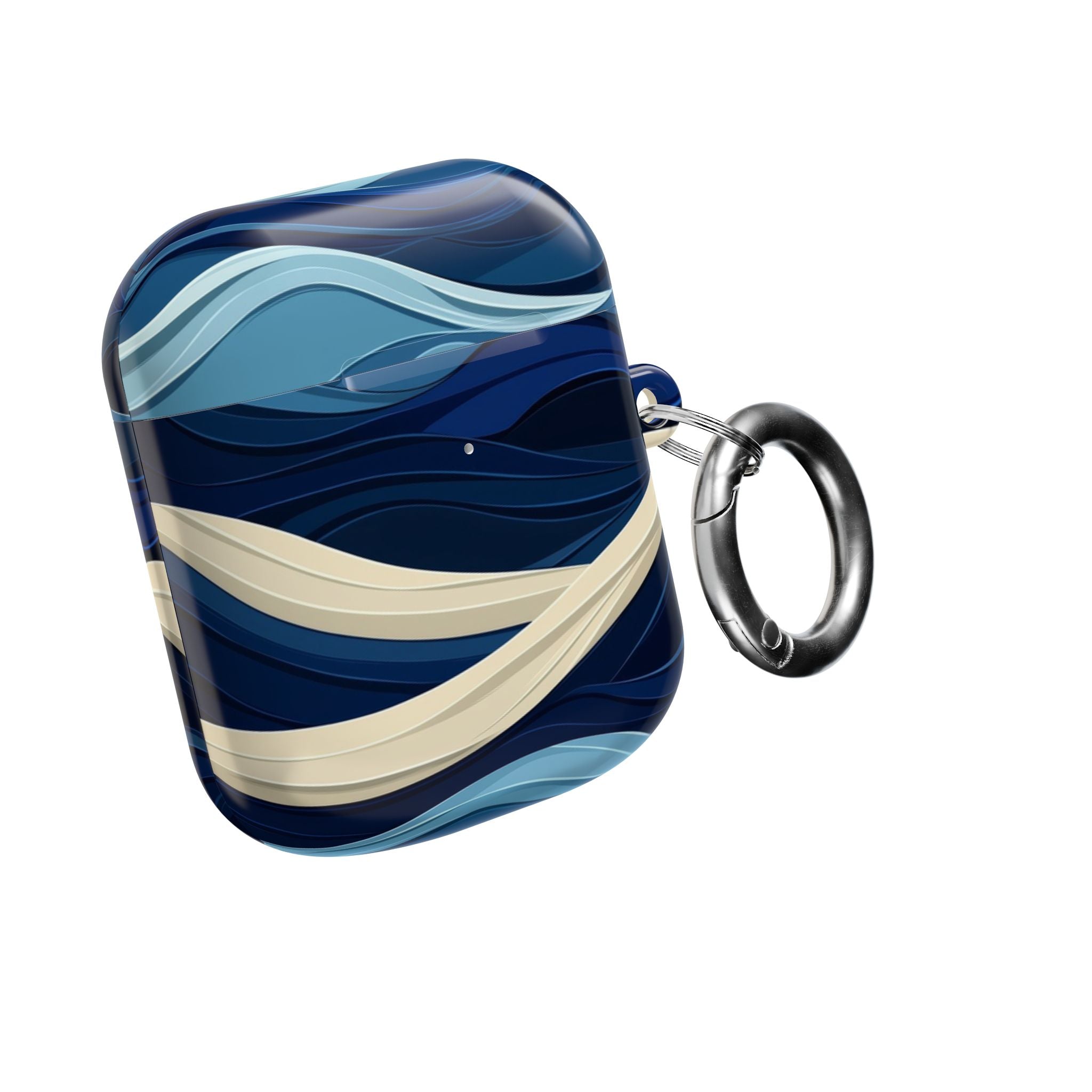 Blue Wave Flow - AirPods Case