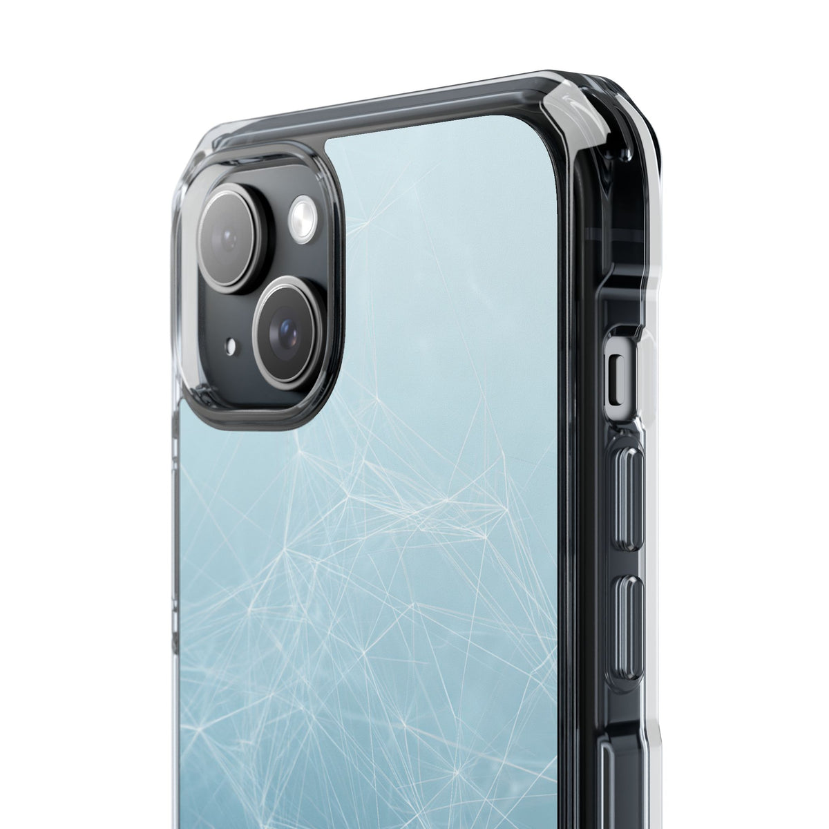 Teal Impact MagSafe Phone Case for iPhone - Arctic Digital Nexus