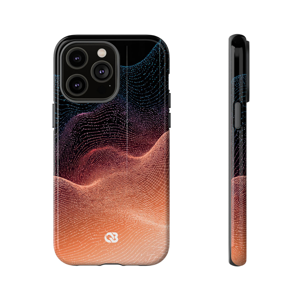 Spectral Elevation · Tough Phone Case for iPhone · Orange