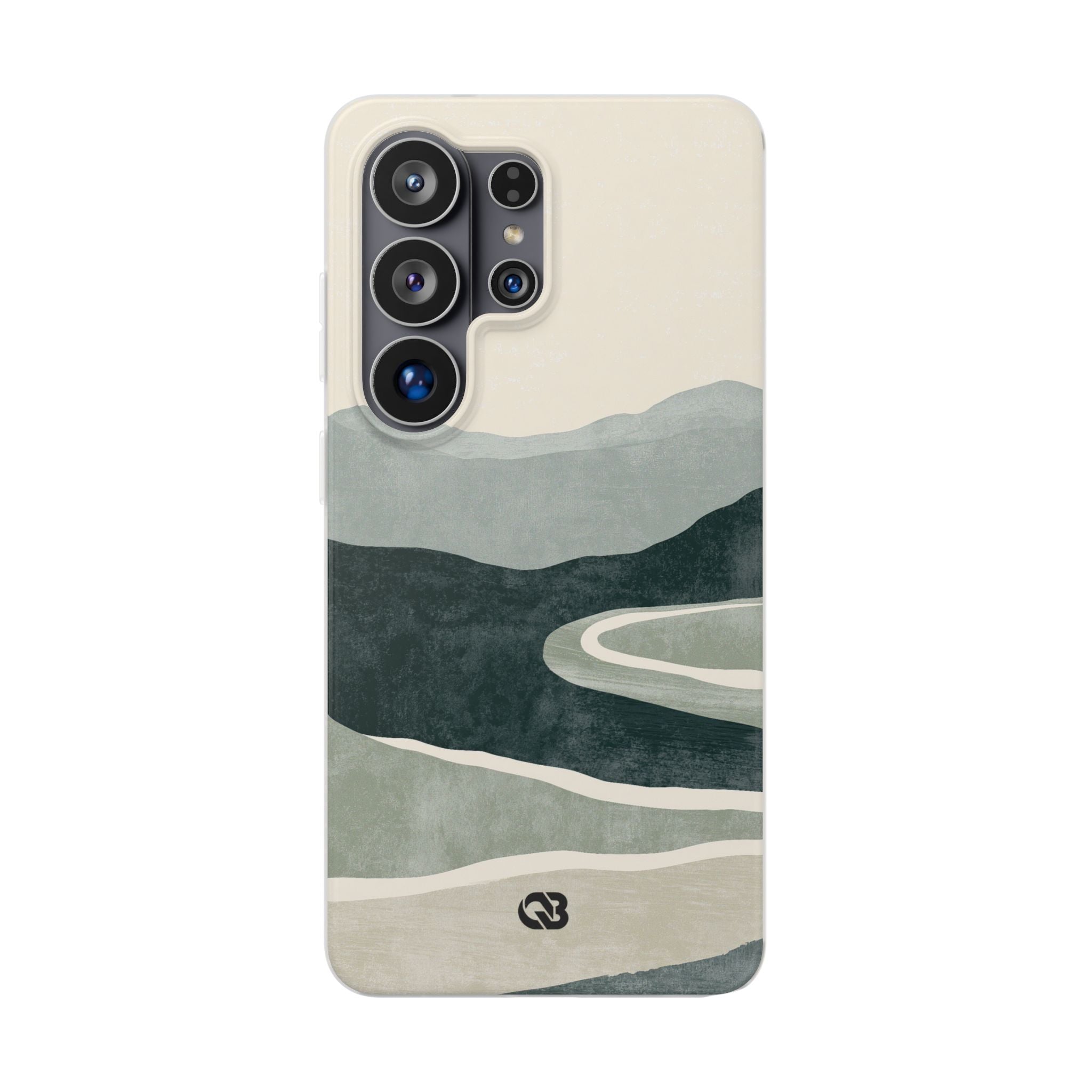 Green Lite Phone Case for Samsung - Misty Sage Valley