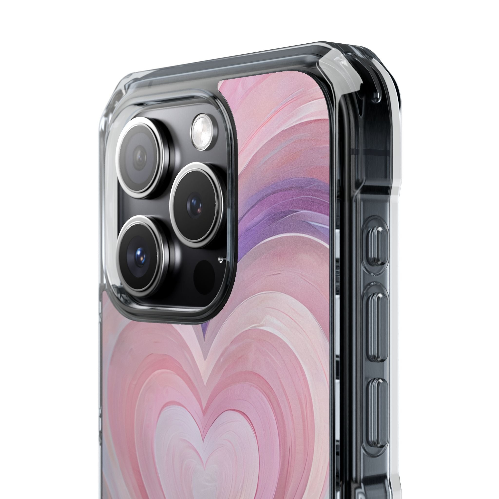 Lavender Pulse Hearts · Impact Magsafe