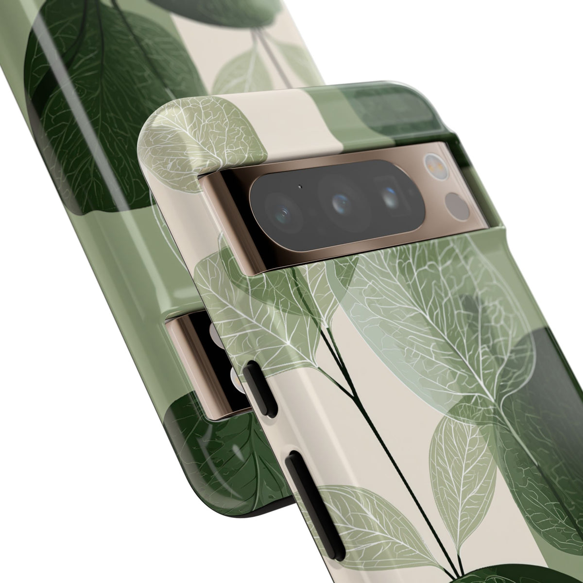 Layered Eucalyptus Study · Tough Phone Case for Pixel · Green