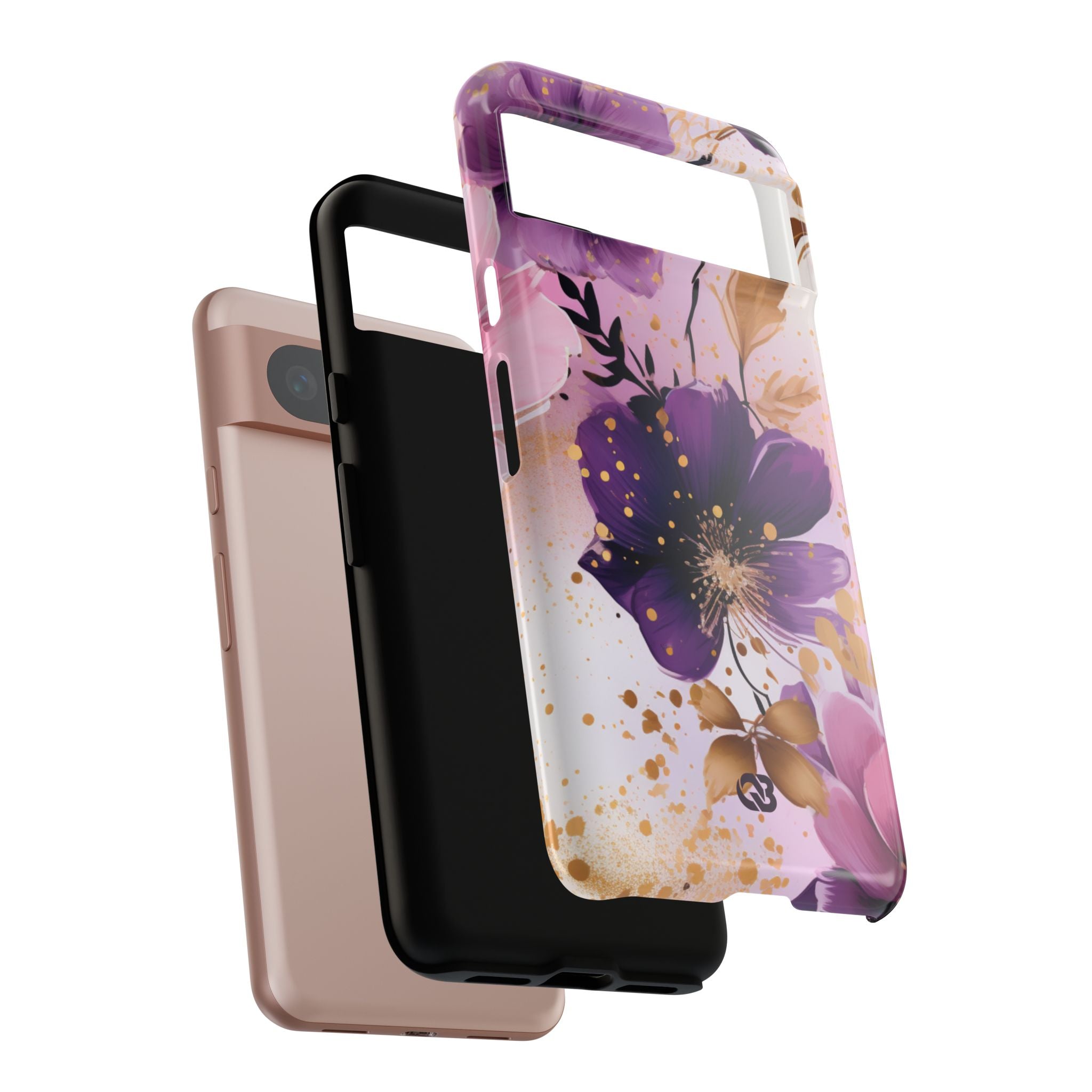 Gilded Violet Bloom · Tough Hoesje voor Google Pixel