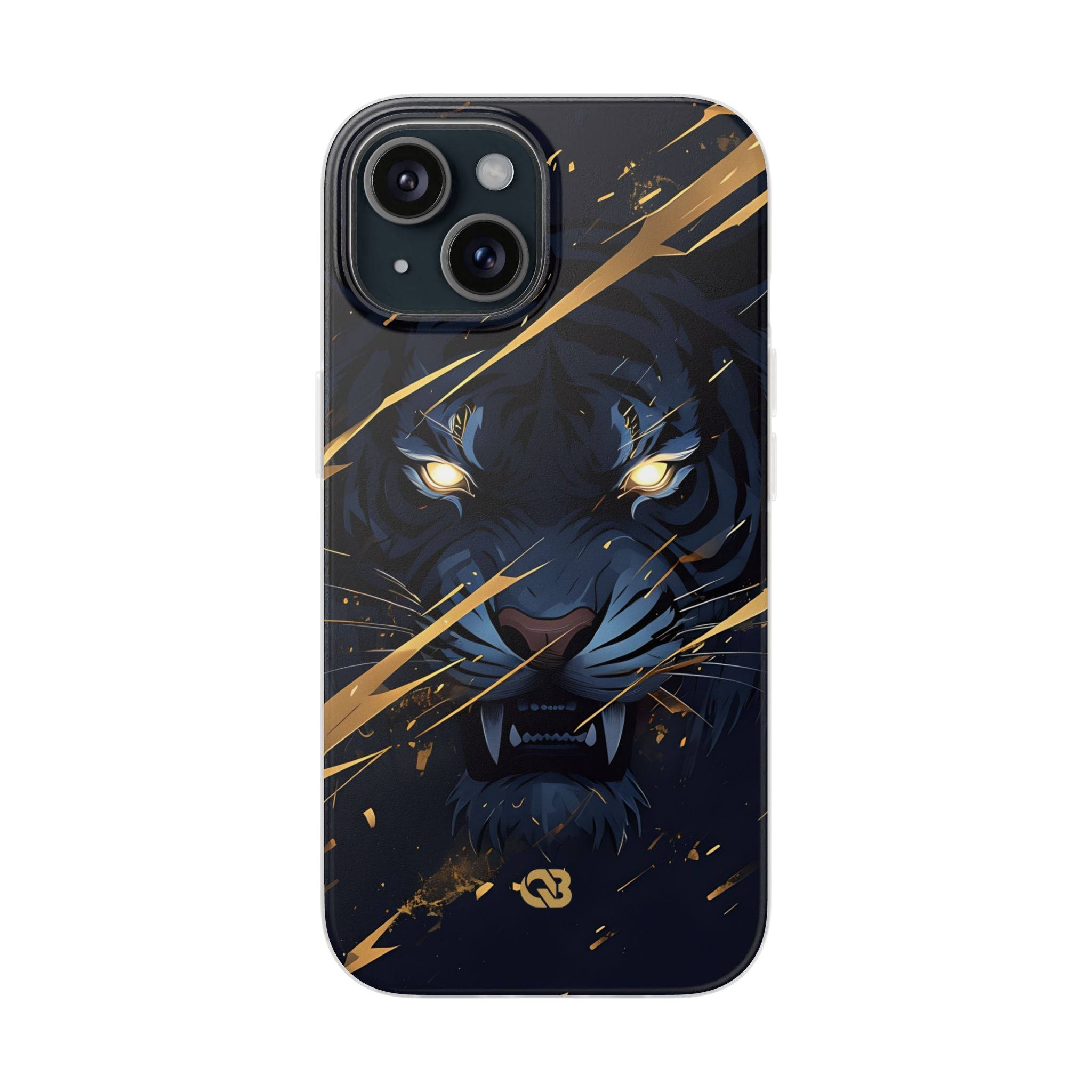 Obsidian Gold Predator · Soft Coque de téléphone pour iPhone