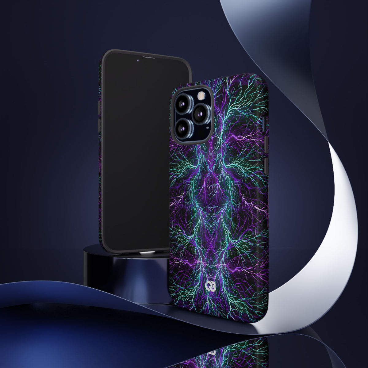Electric Plasma Arbor · Tough Phone Case for iPhone · Purple