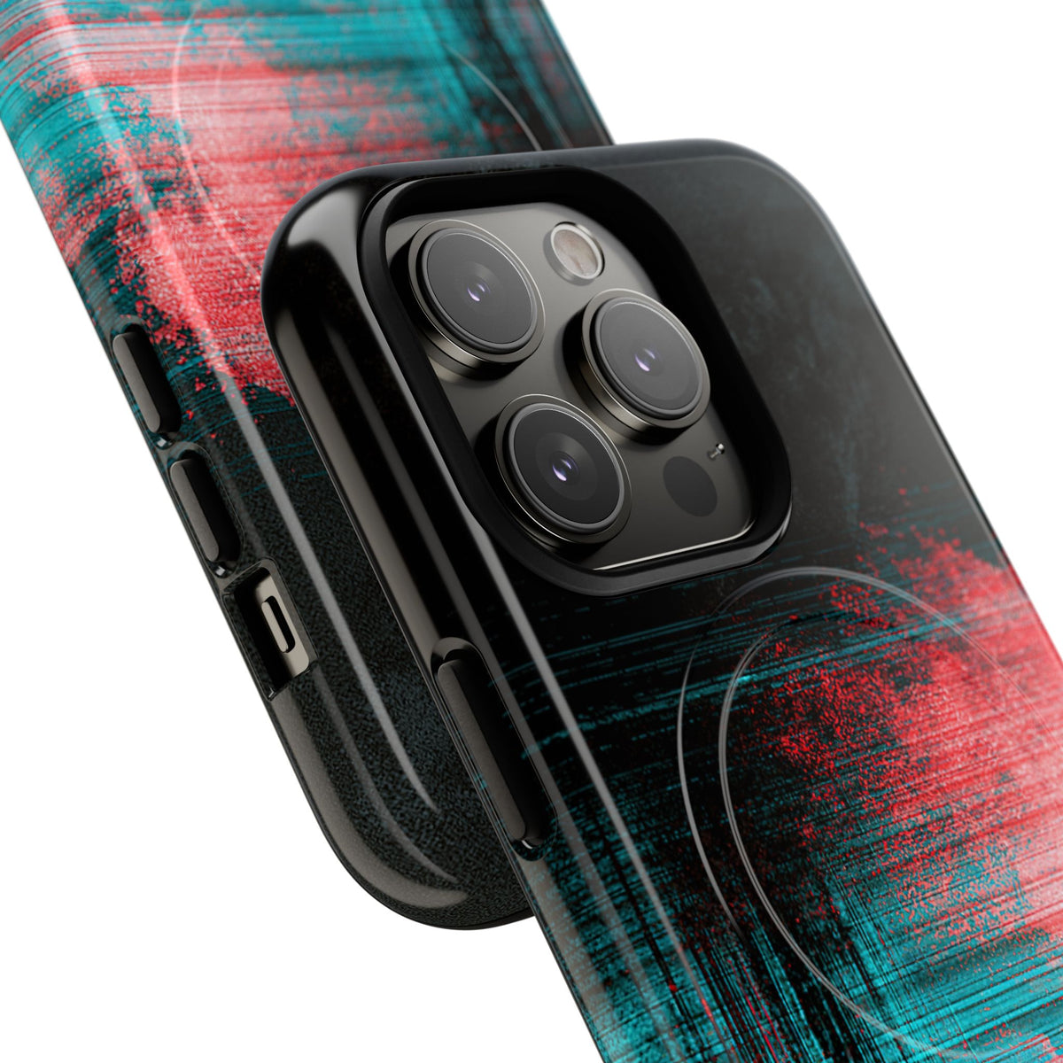 Digital Signal Drift · Tough 2.0 Magnetic Phone Case for iPhone · Black