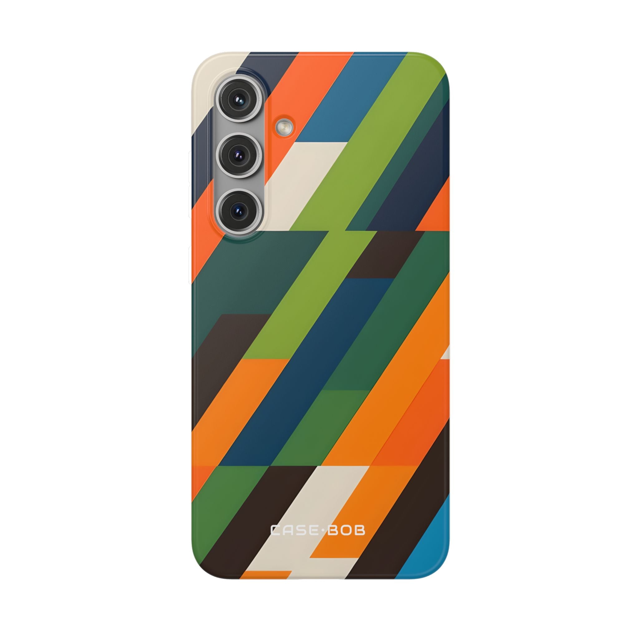 Diagonal Blaze Samsung S24 Plus Case - Soft