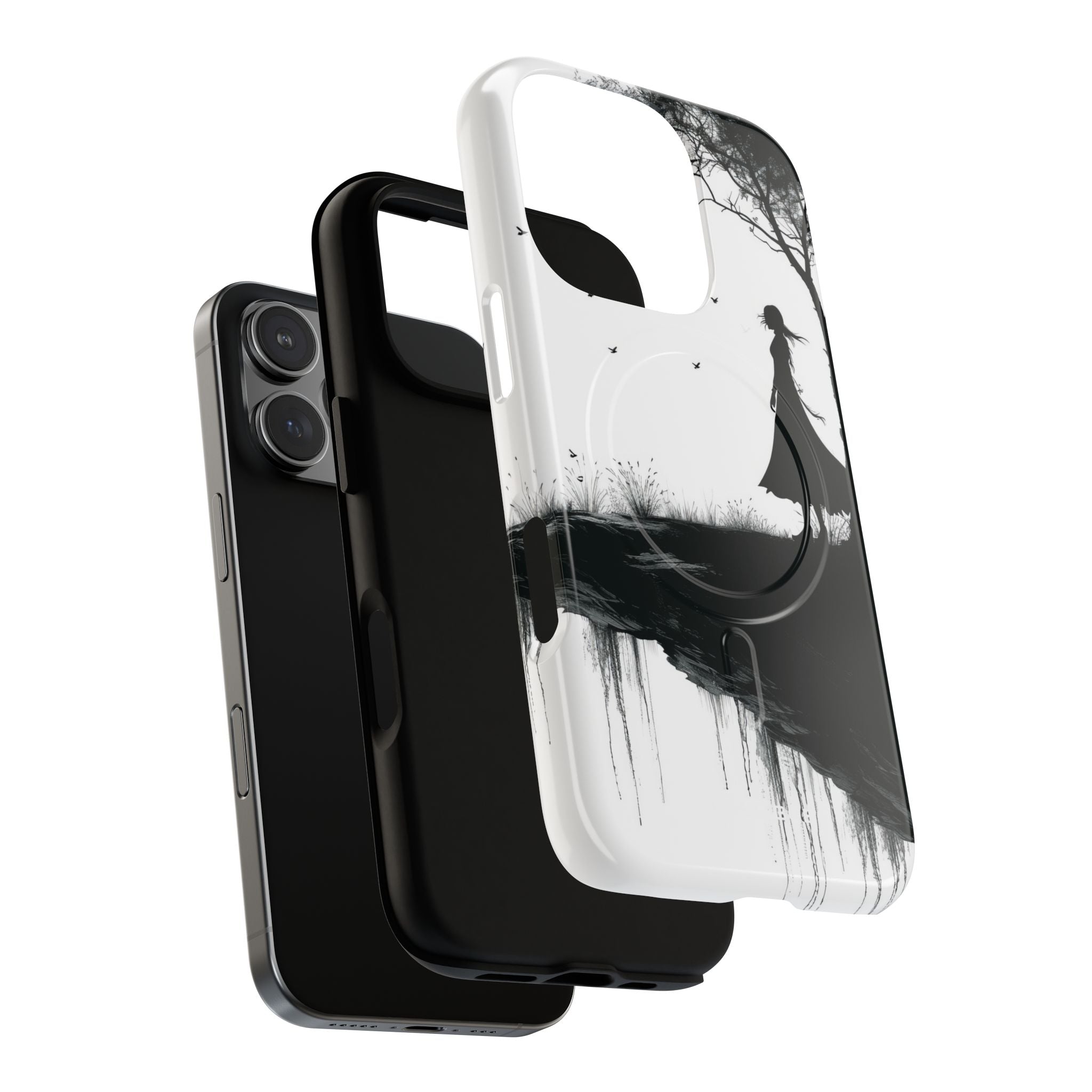 Cliffside Silhouette iPhone 16 Pro Case - Tough+