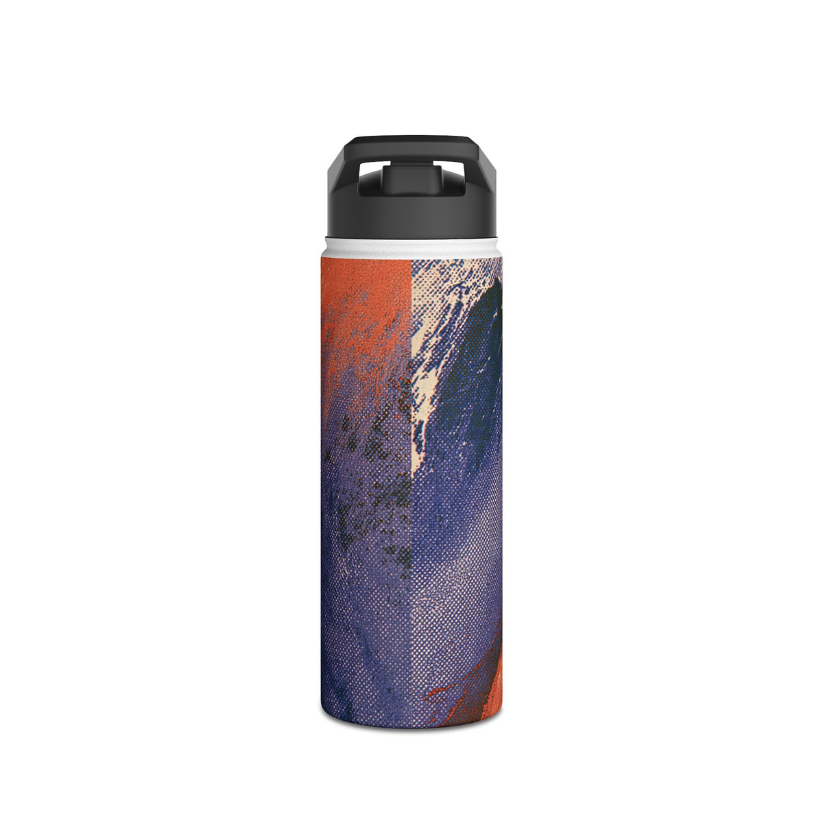 Solar Aura Drift · Insulated Water Bottle · Orange