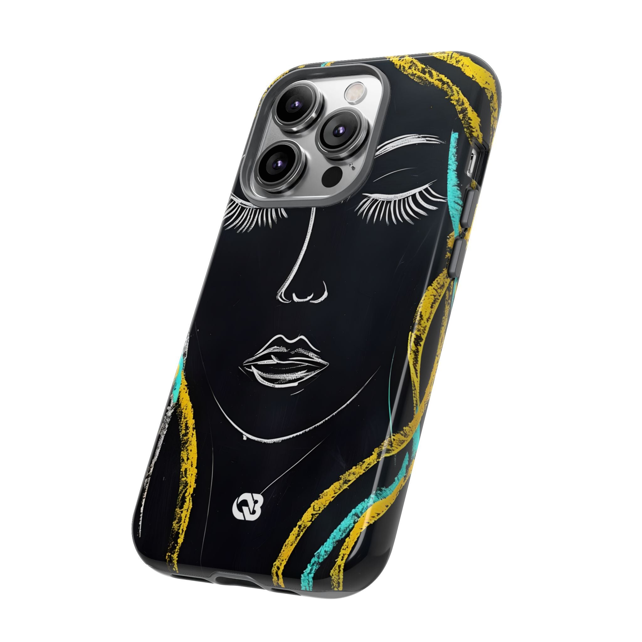 Obsidian Chalk Portrait · Tough