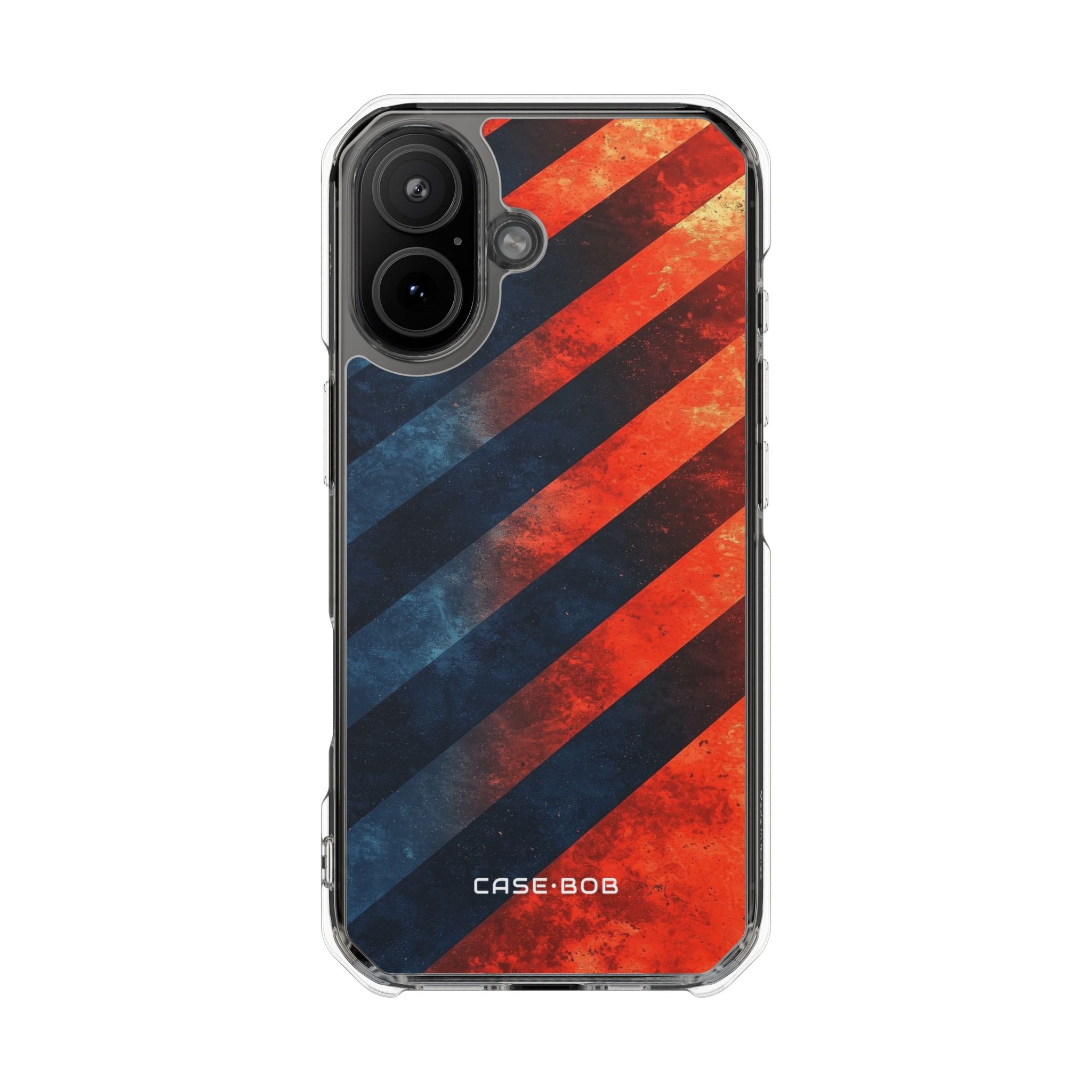 Gestreepte Ember iPhone 17 Case - Impact