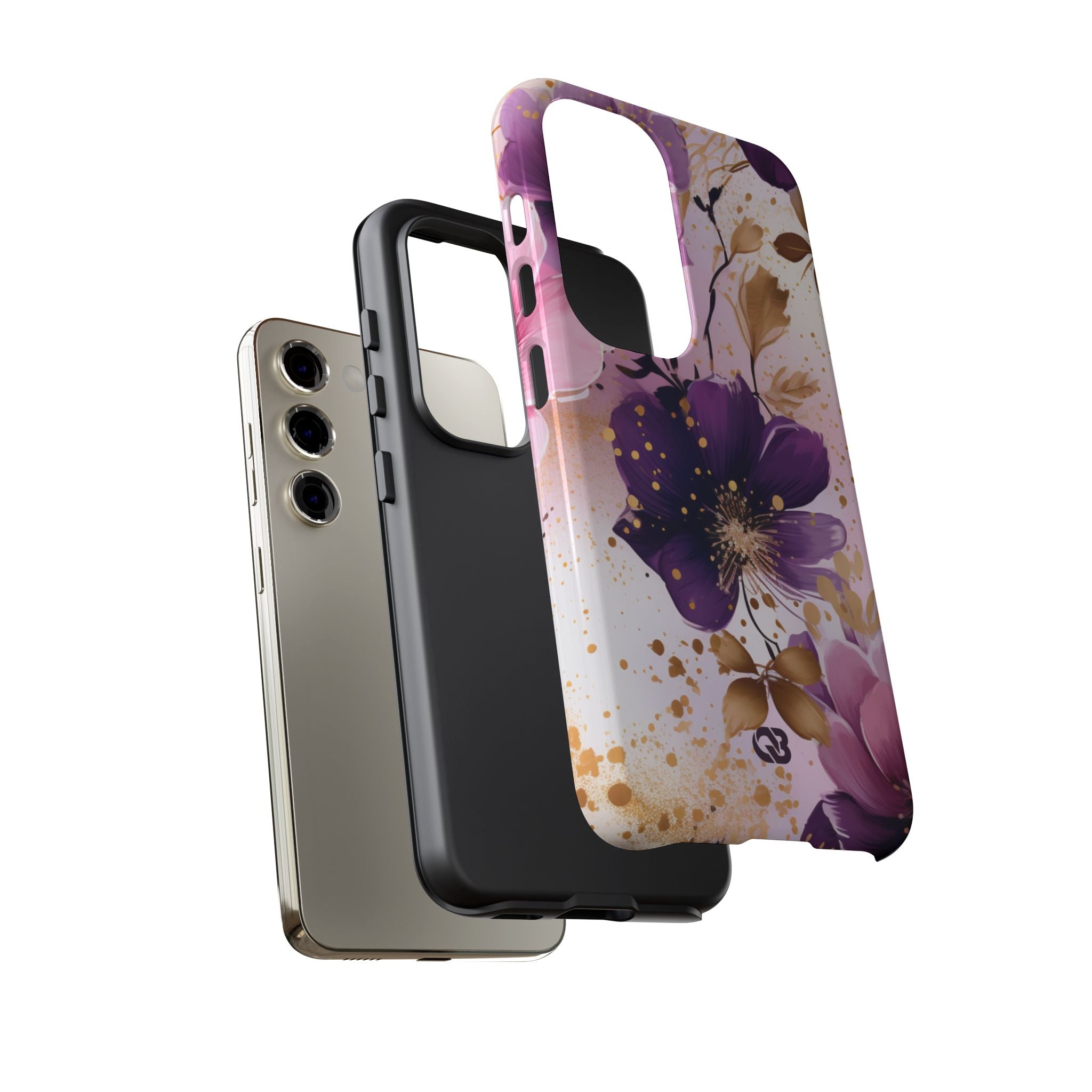 Gilded Violet Bloom · Tough Phone Case for Samsung