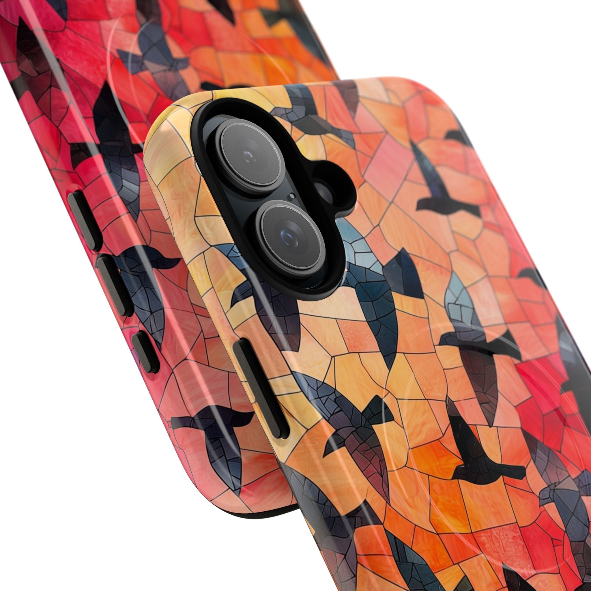 Ember Mosaic Wings · Tough+ Mobilskal för iPhone · Magsafe