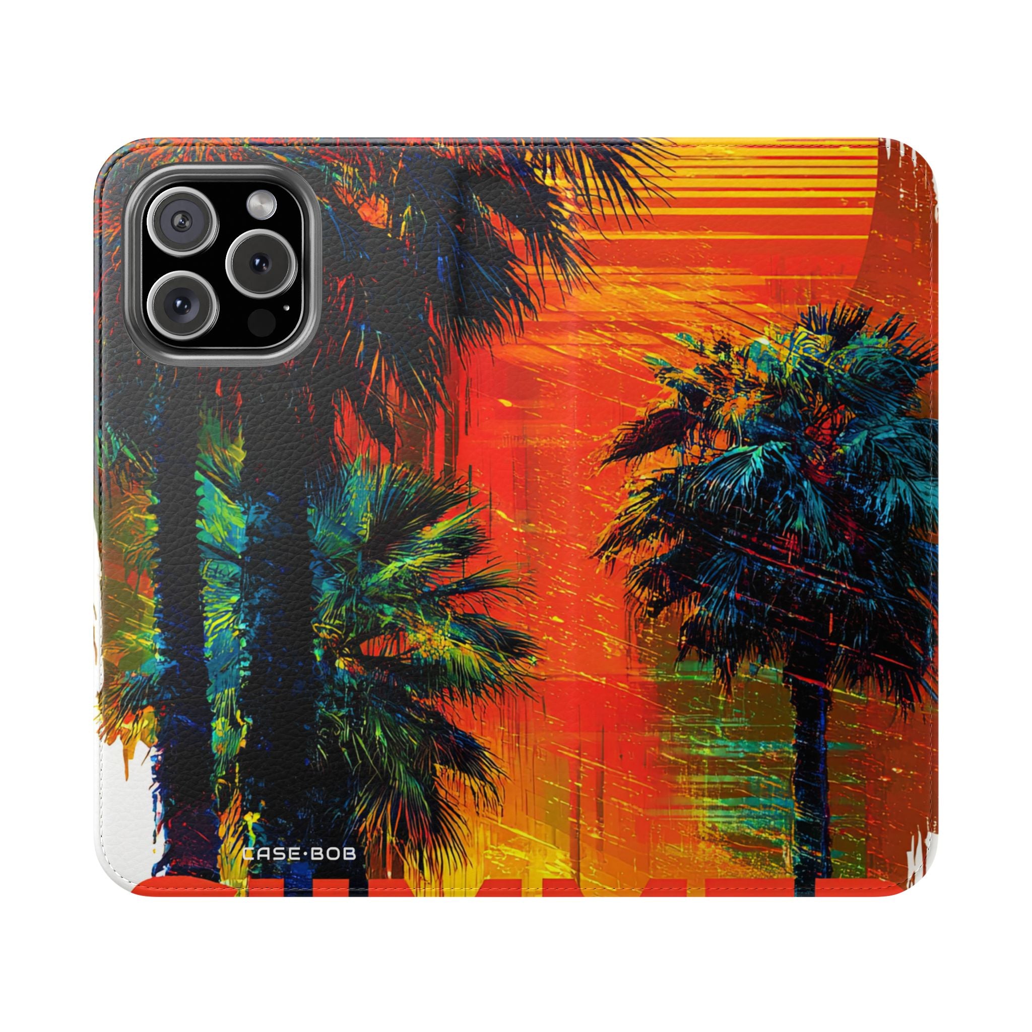 Golden Palms - iPhone 16 Max Case - Wallet