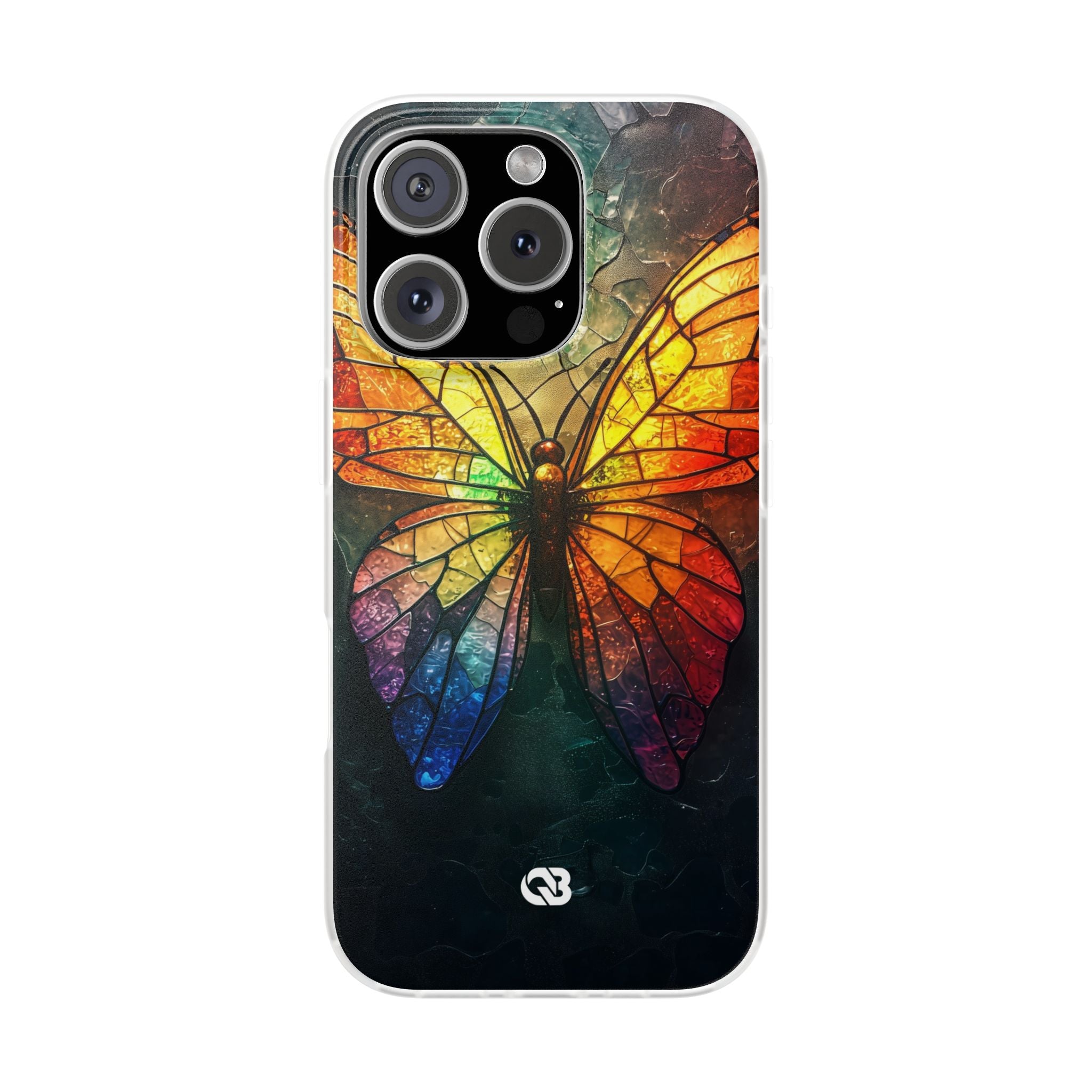 Shattered Prism Butterfly · Soft Phone Case for iPhone
