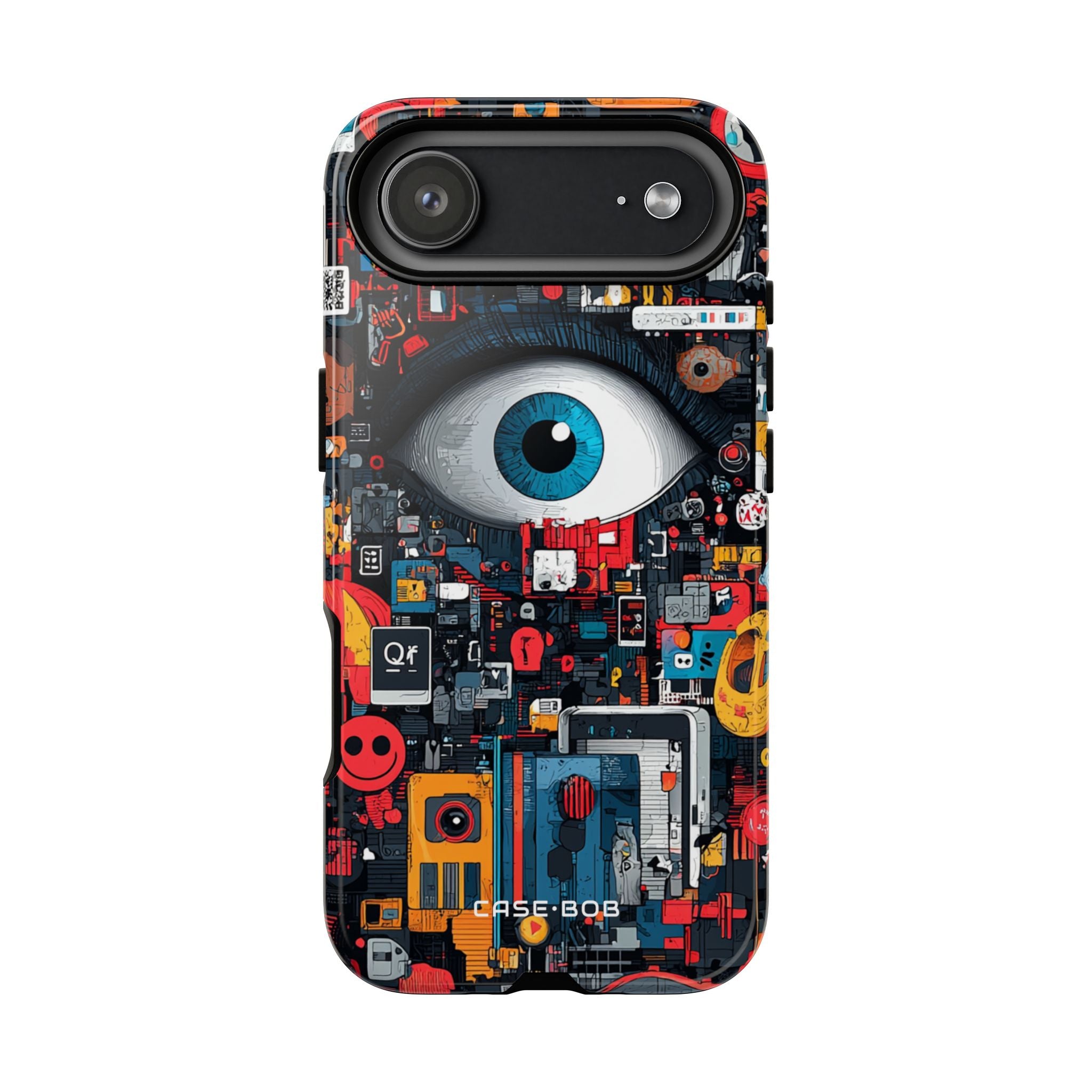 Digital Eye Blue iPhone 17 Air Case - Tough - CASE•BOB