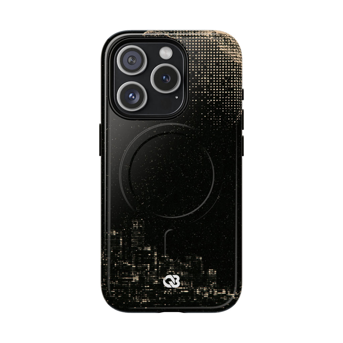 Lunar Metropolis Nocturne · Tough 2.0 Magnetic Phone Case for iPhone · Black
