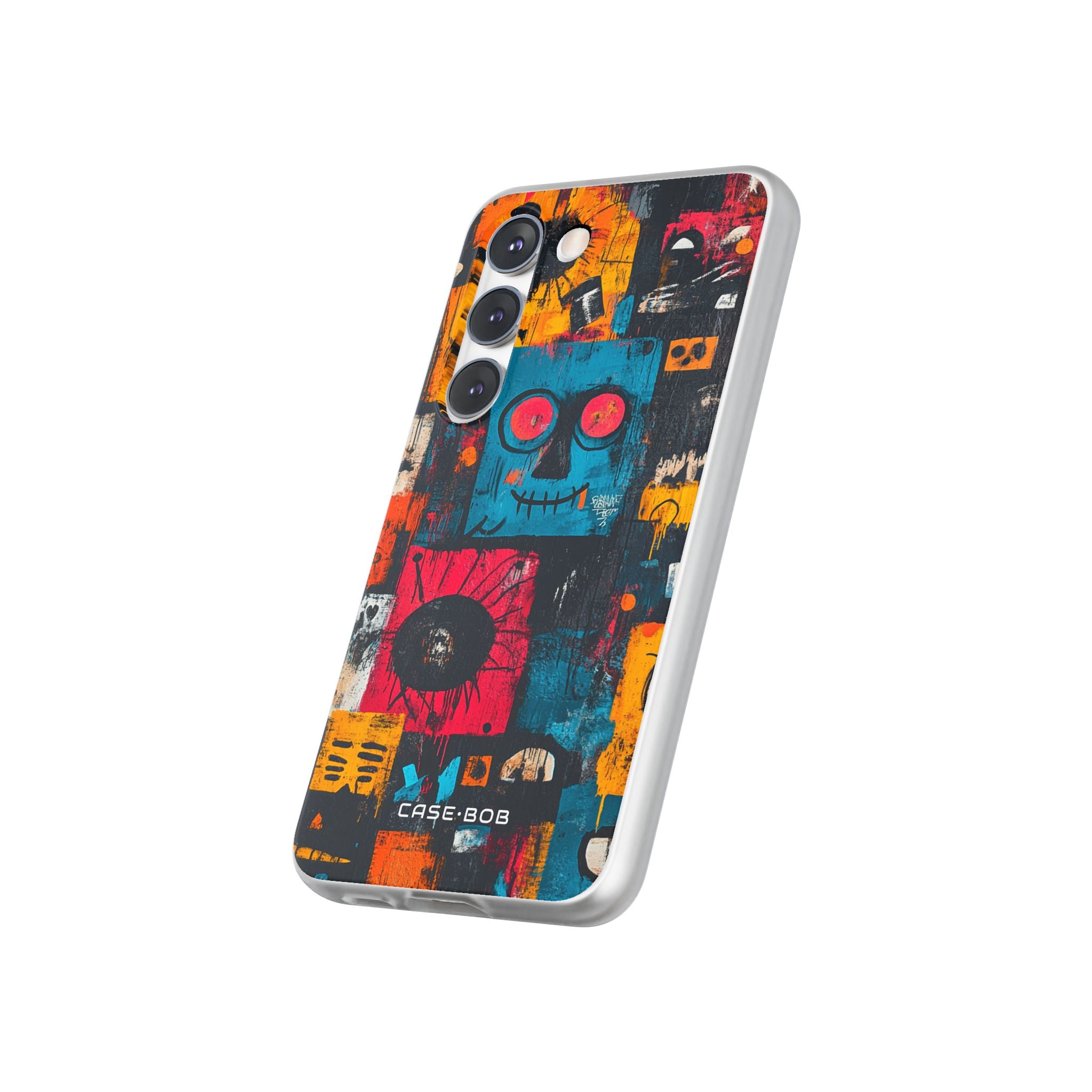 Blue Stitch Smile Samsung S23 Case - Soft