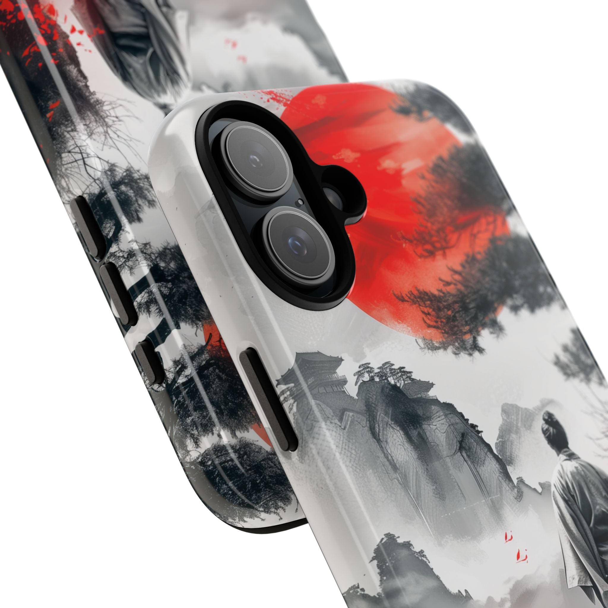 Red Sun Wanderer iPhone 16 Plus Case - Tough