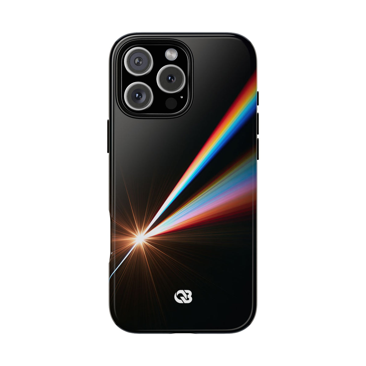 Spectral Refraction · Tough Phone Case for iPhone · Black