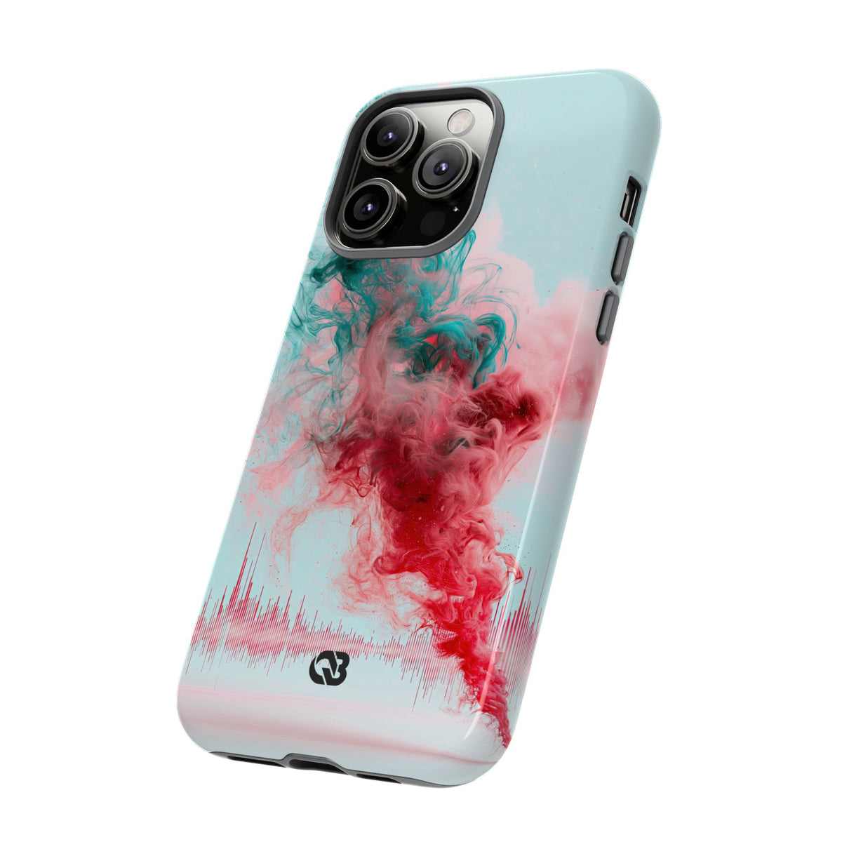 Sonic Bloom · Tough Phone Case for iPhone · Red
