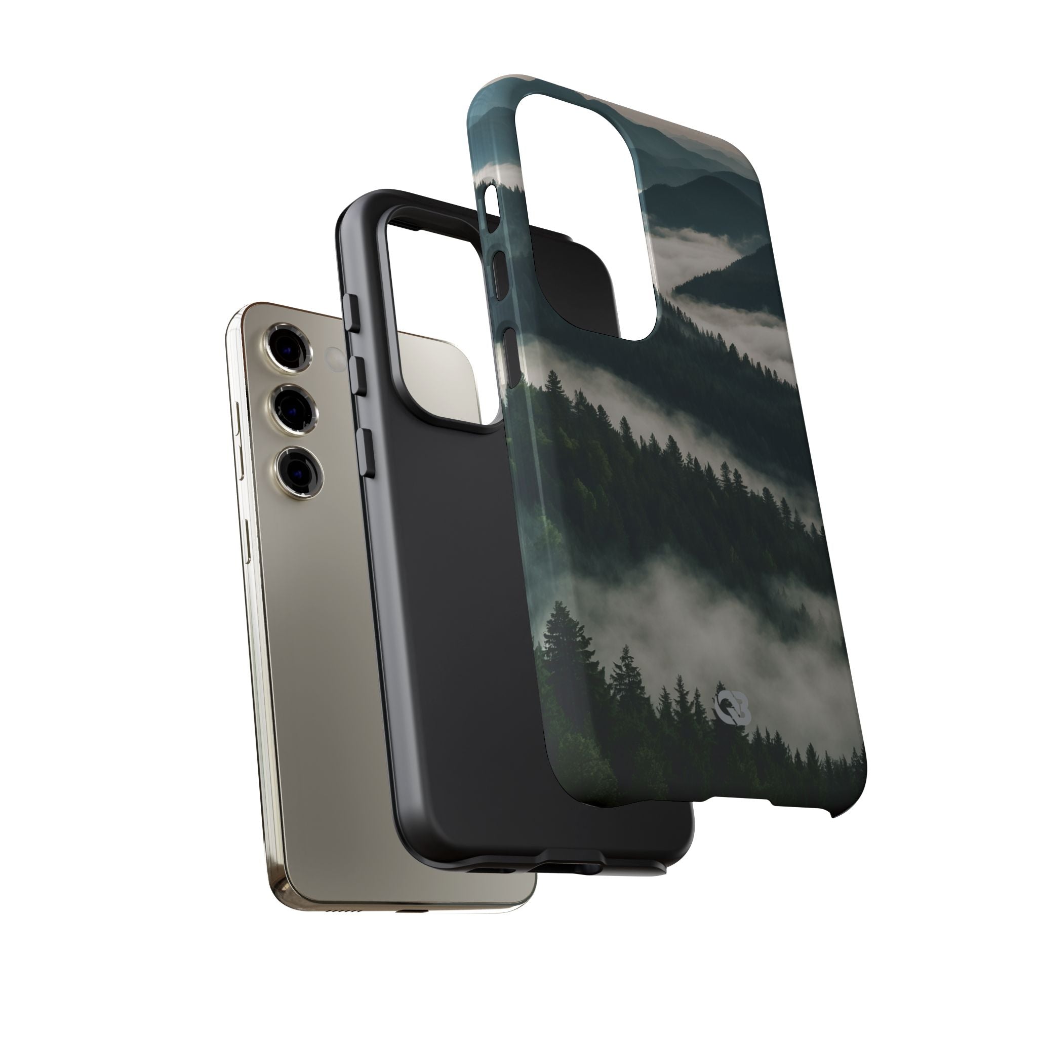 Misty Pine Peaks · Tough Phone Case for Samsung