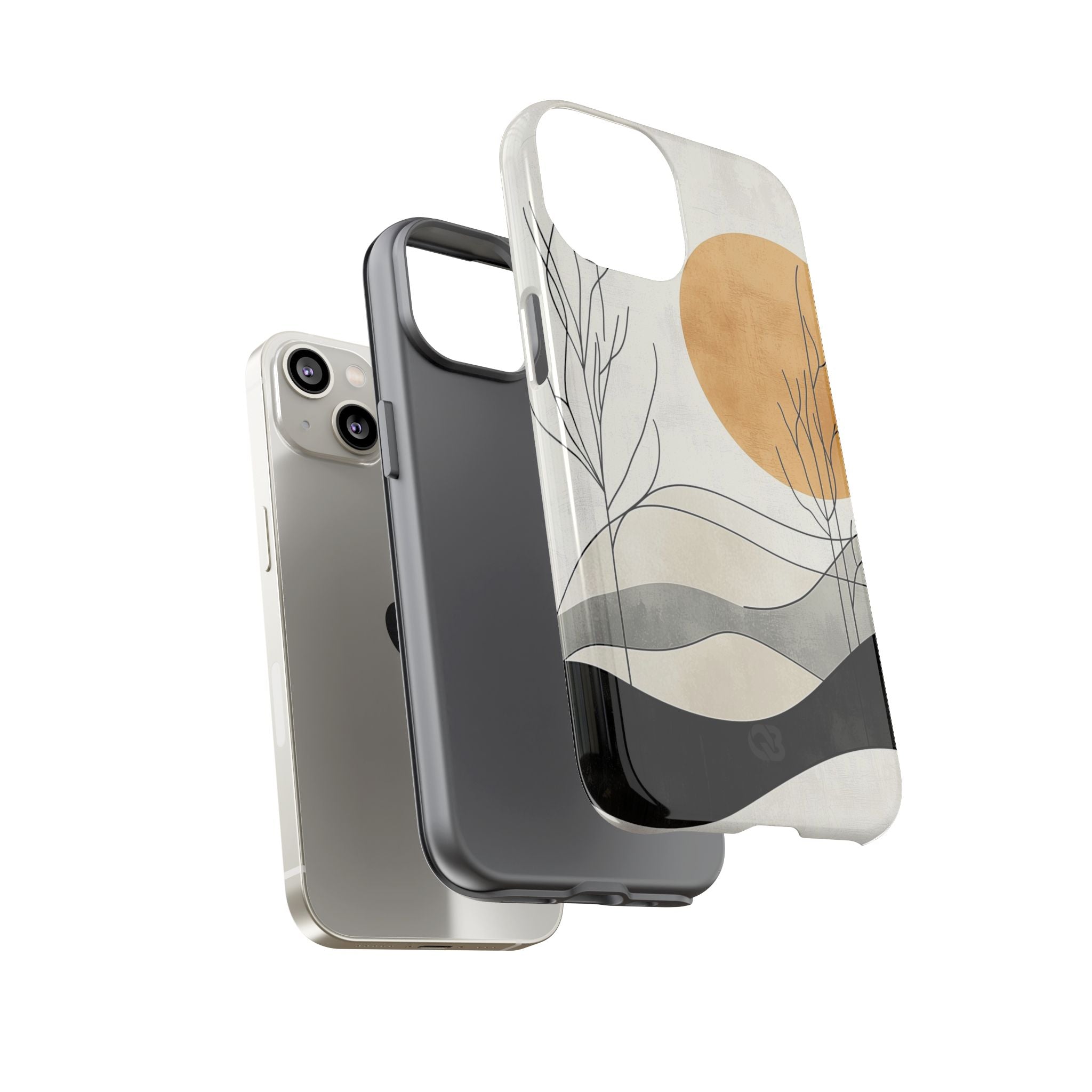 Burnt Horizon Lines · Custodia Tough per iPhone